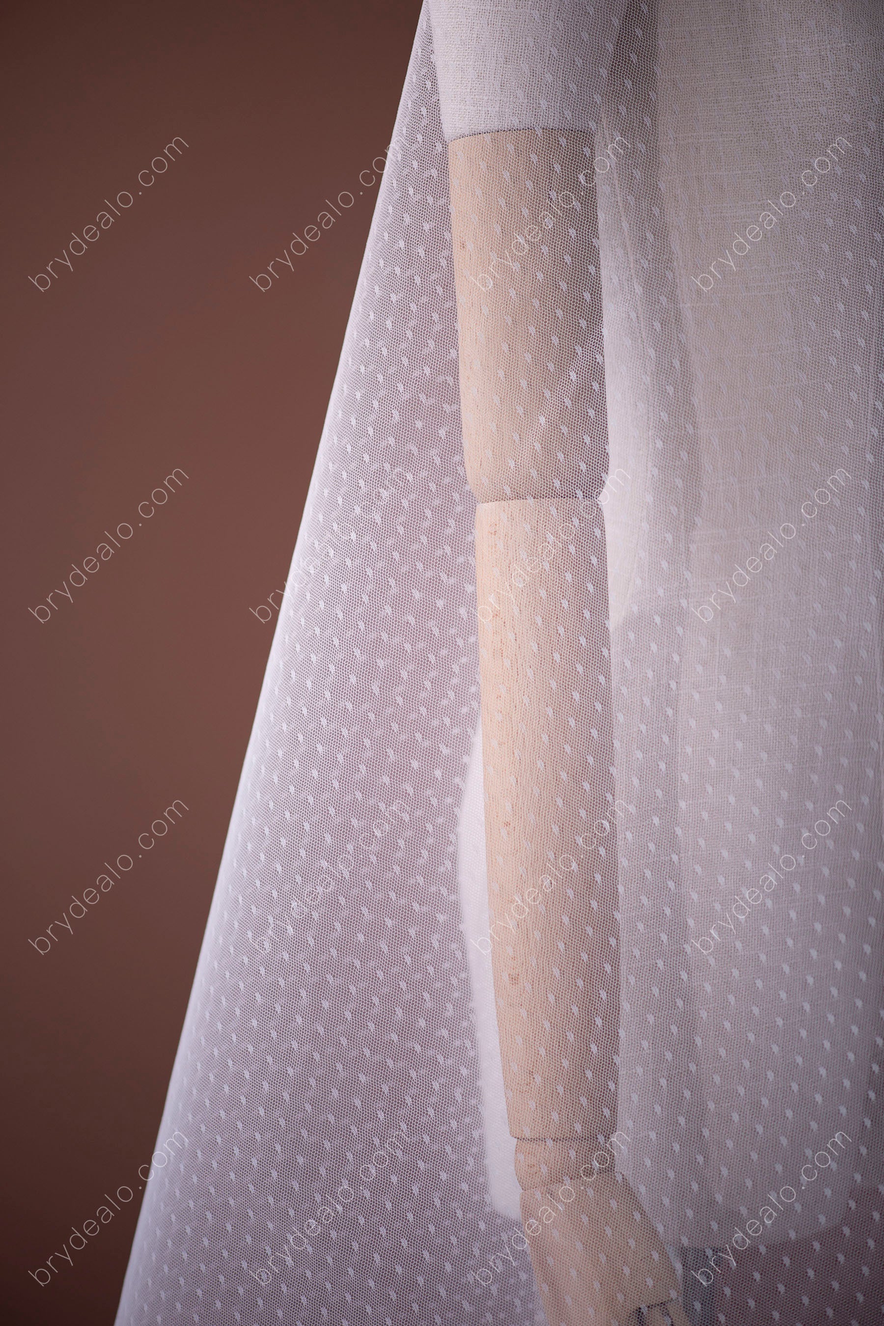 Adorable Stiff Dot Tulle Fabric