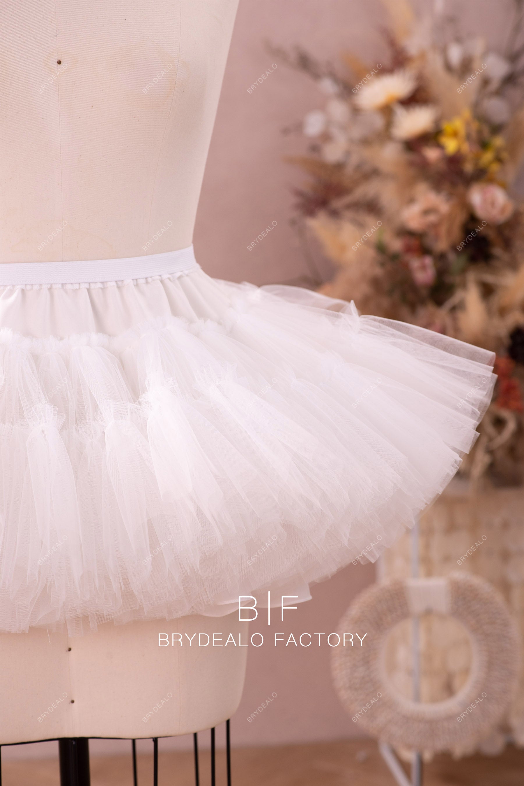 bridal tutu pettiecoat