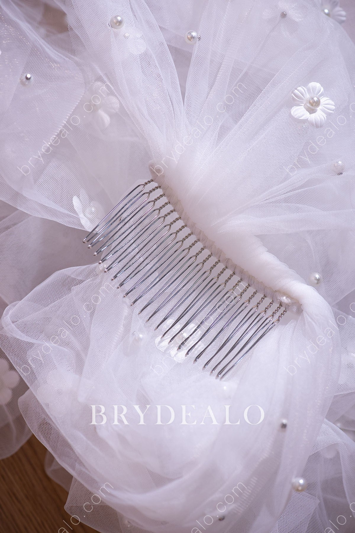 comb wedding veil