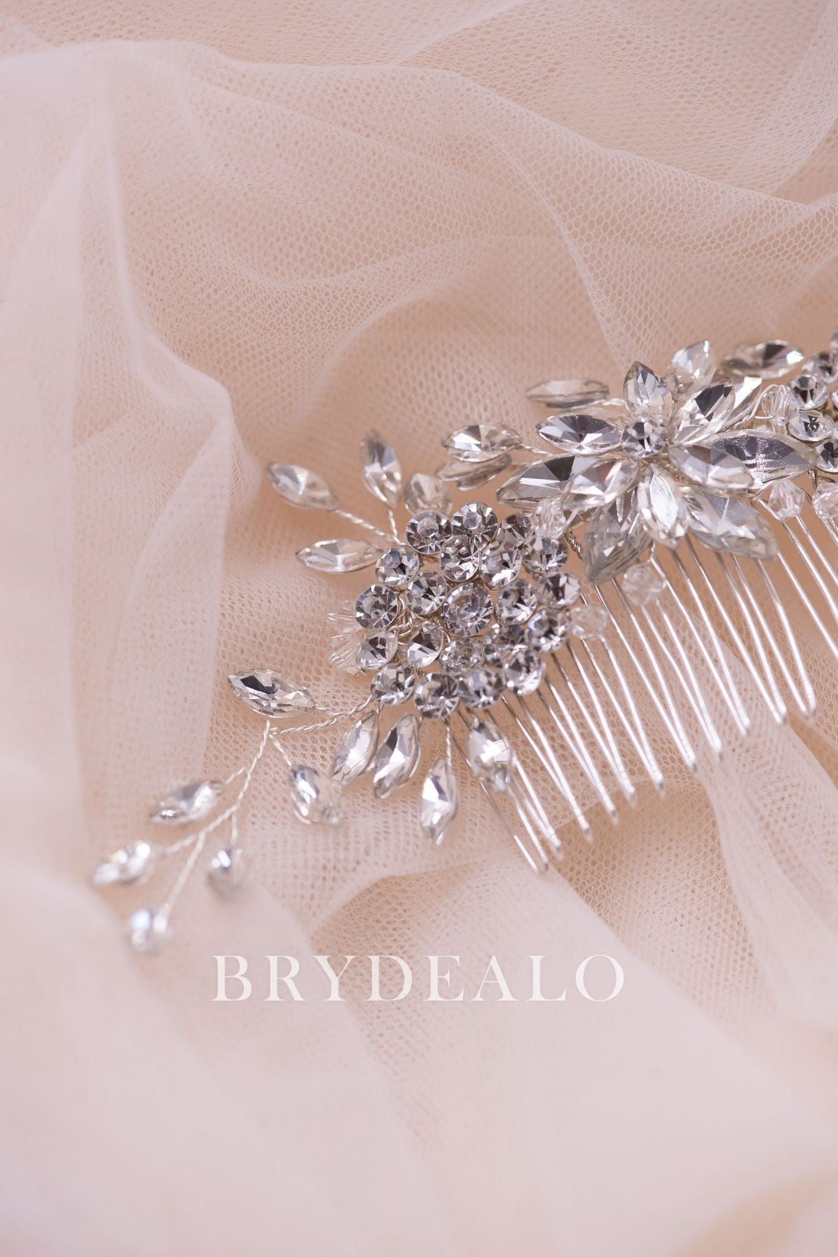 Crystals Bridal Comb Set for Wholesale