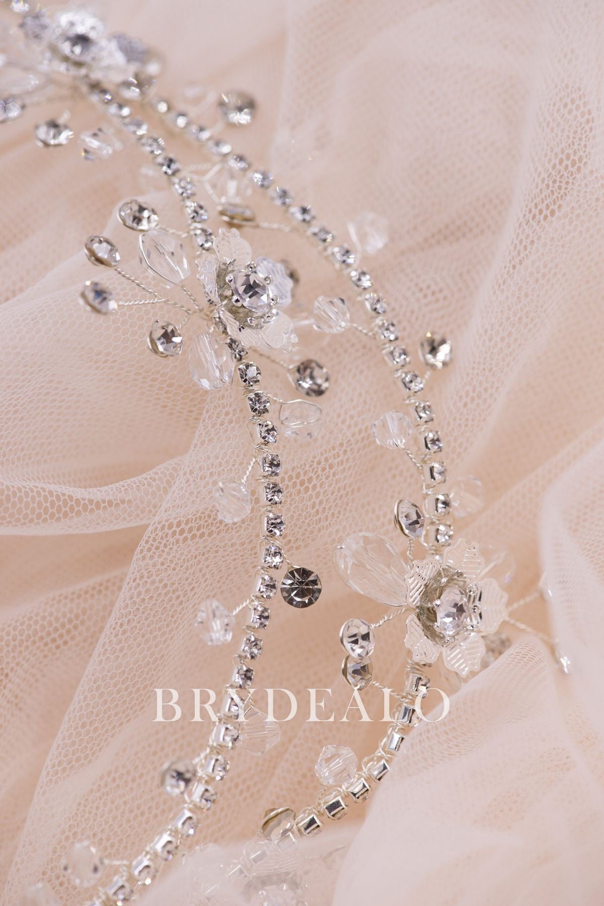 Wholesale Handmade Crystals Bridal Headpiece