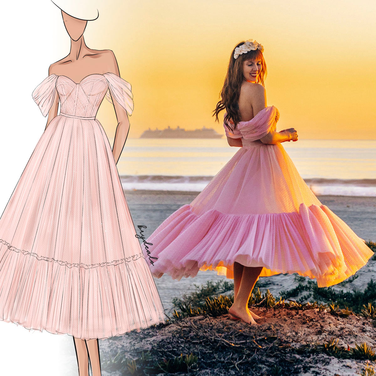 custom made wedding formal dresses