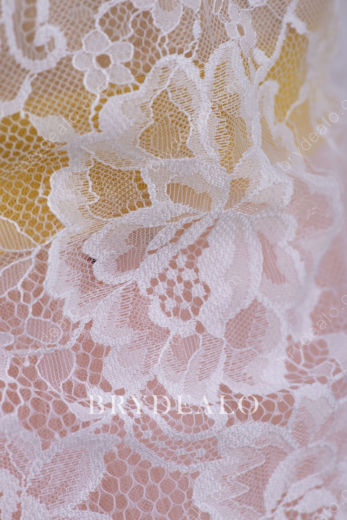 Flower Bridal Lace Trim for Wholesale