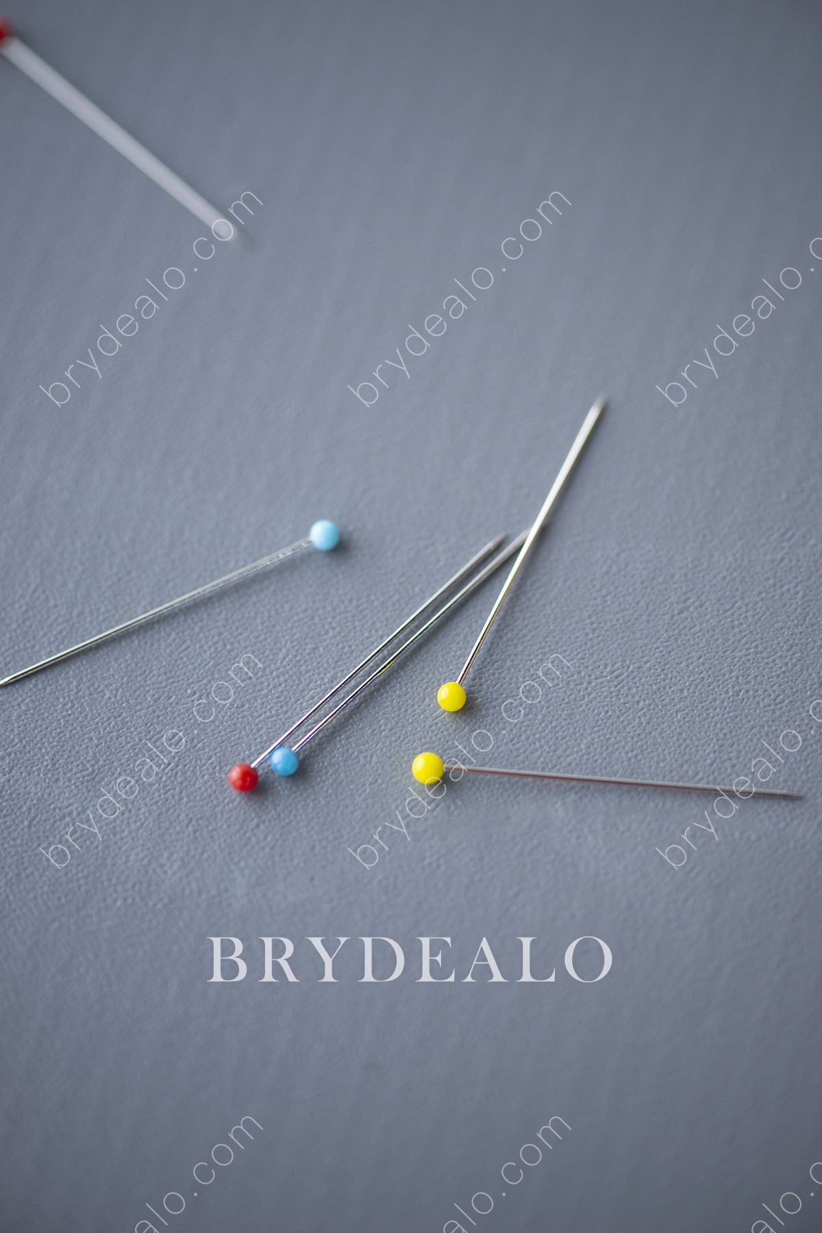  Colorful Sewing Pins with Round Head