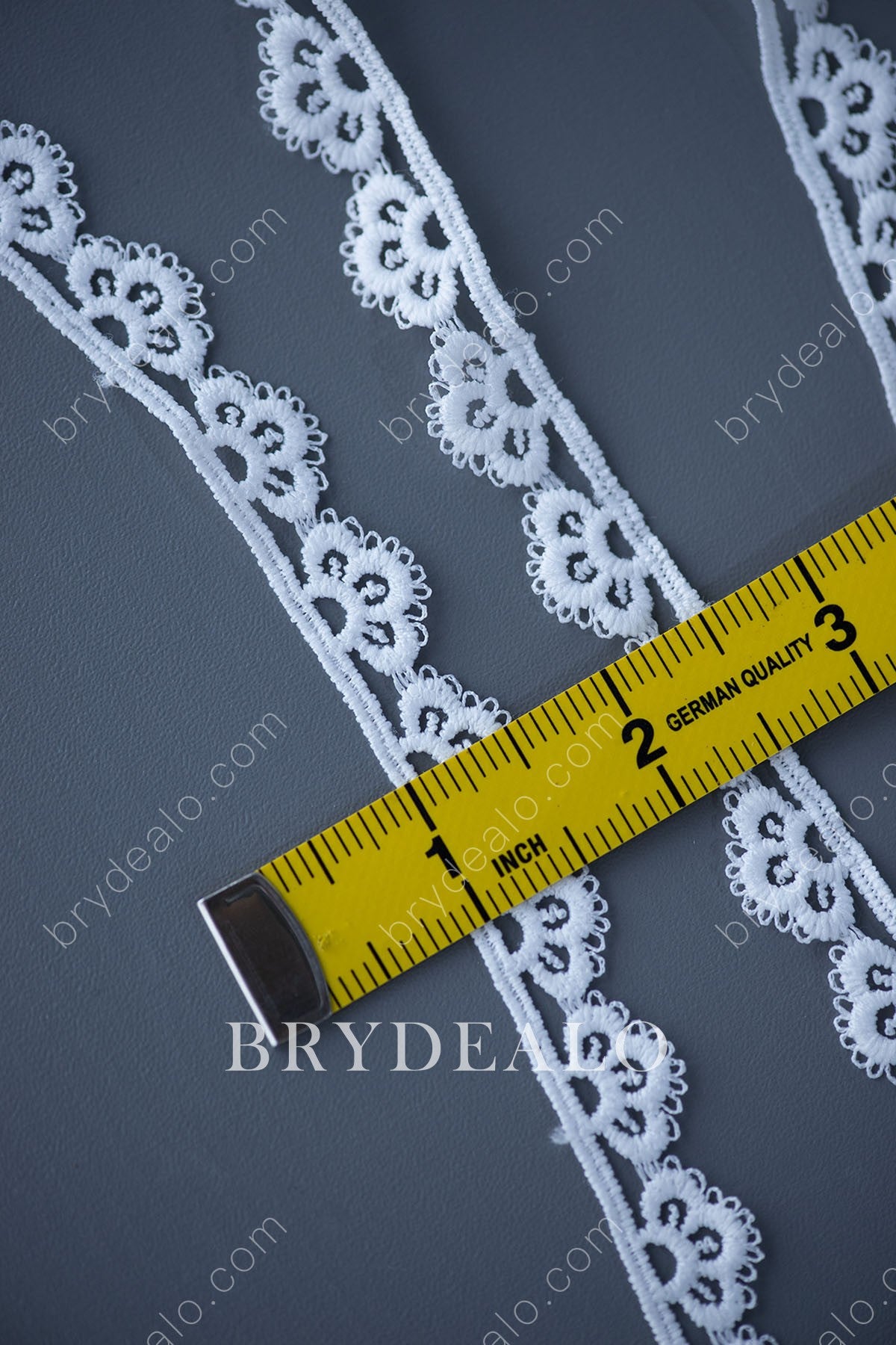 Delicate Floral Crochet Lace Trim