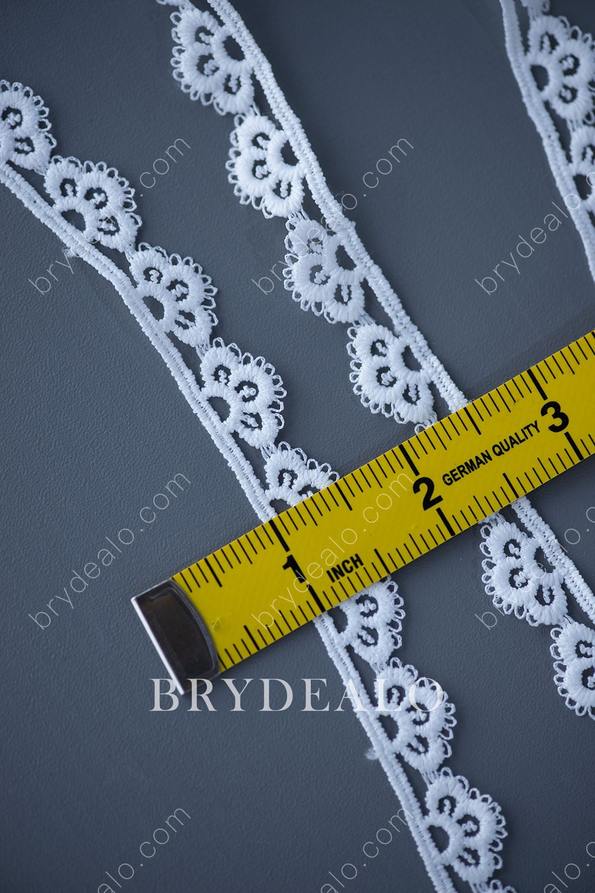 Delicate Floral Crochet Lace Trim 