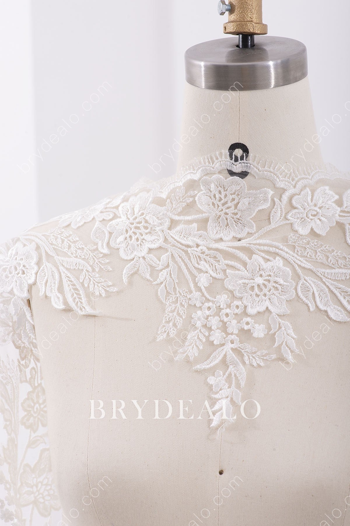Flower Leaf Eyelash Bridal Lace Trim STYLE