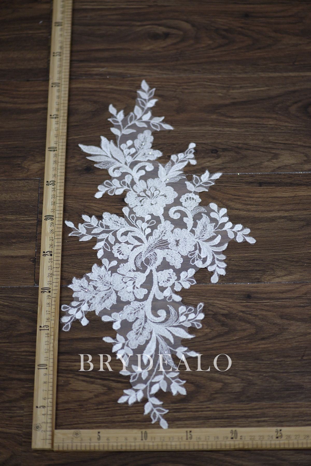 Leaf Bridal Lace Applique