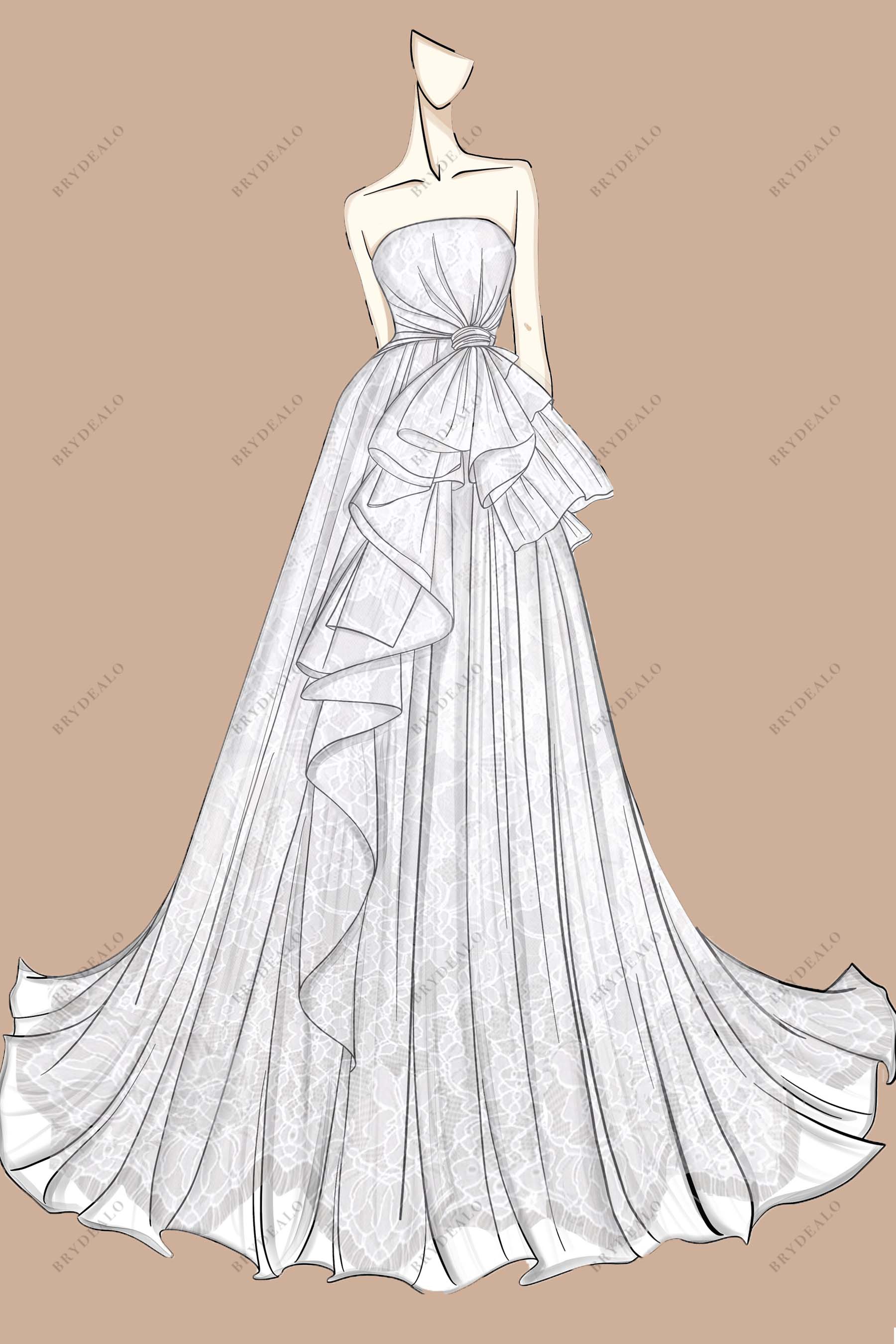 dress designs sketches