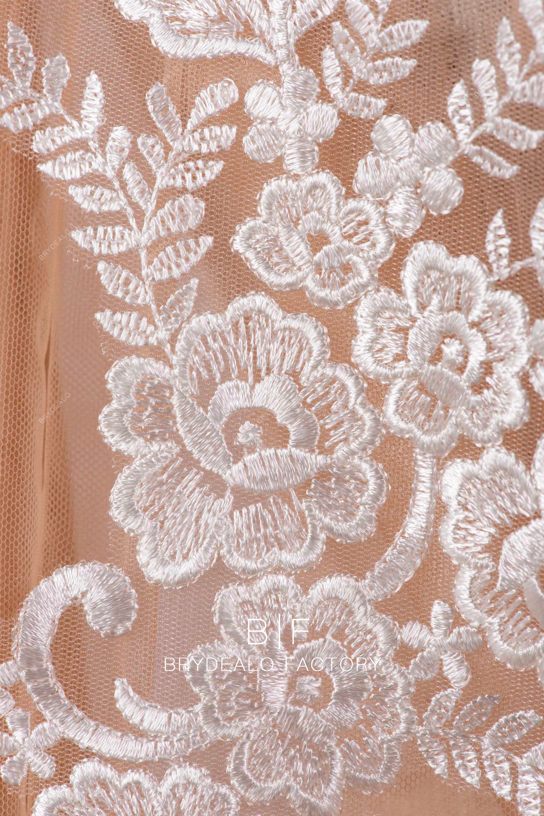 embroidery flower lace appliques