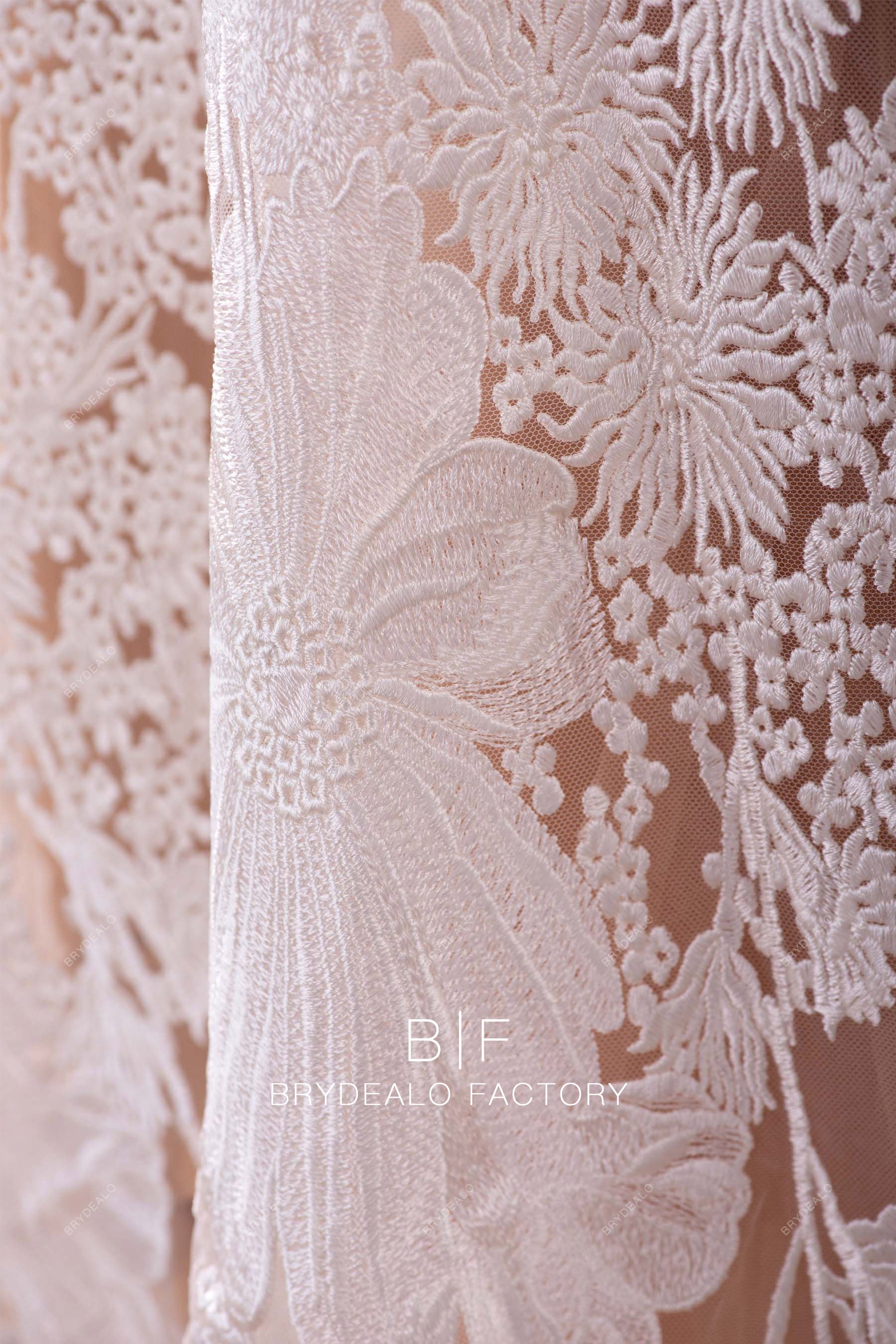 embroidery lace fabric
