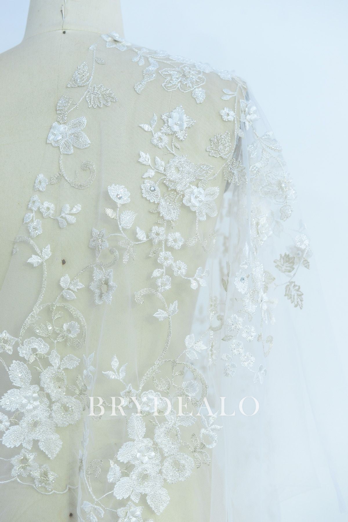 Flower Designer Lace Fabric
