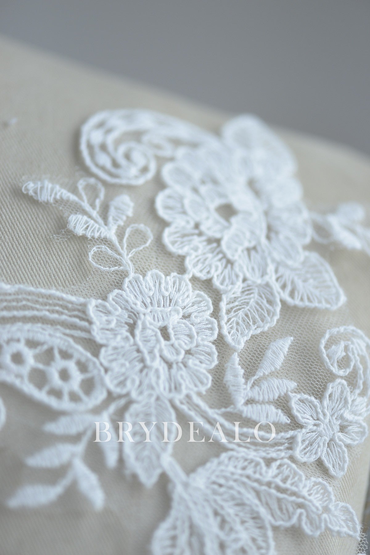 Flower Designer Lace Applique