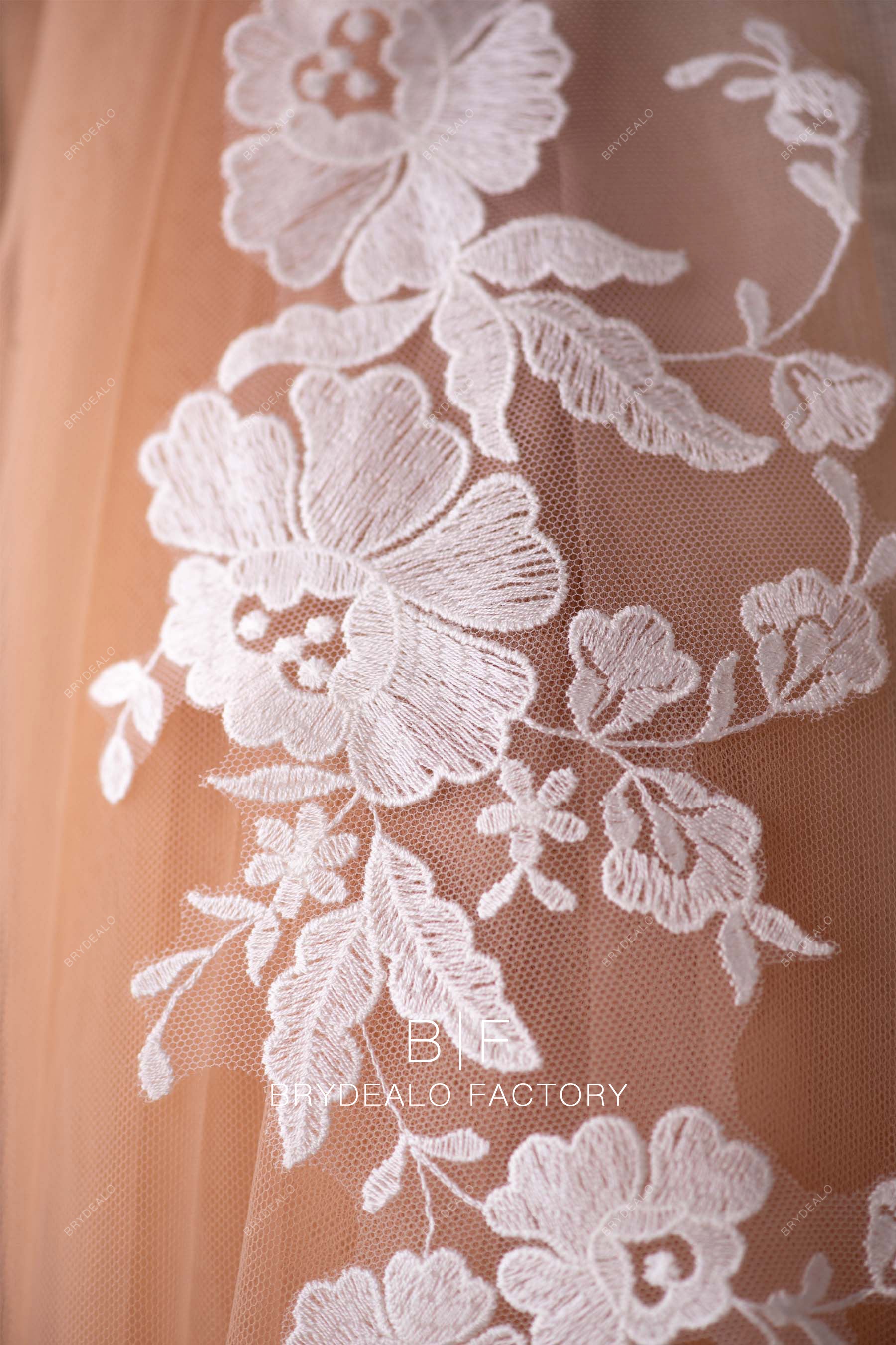 flower lace appliques