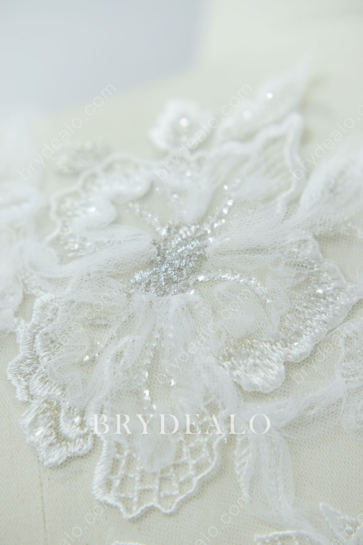 Flower Embroidery Lace Applique