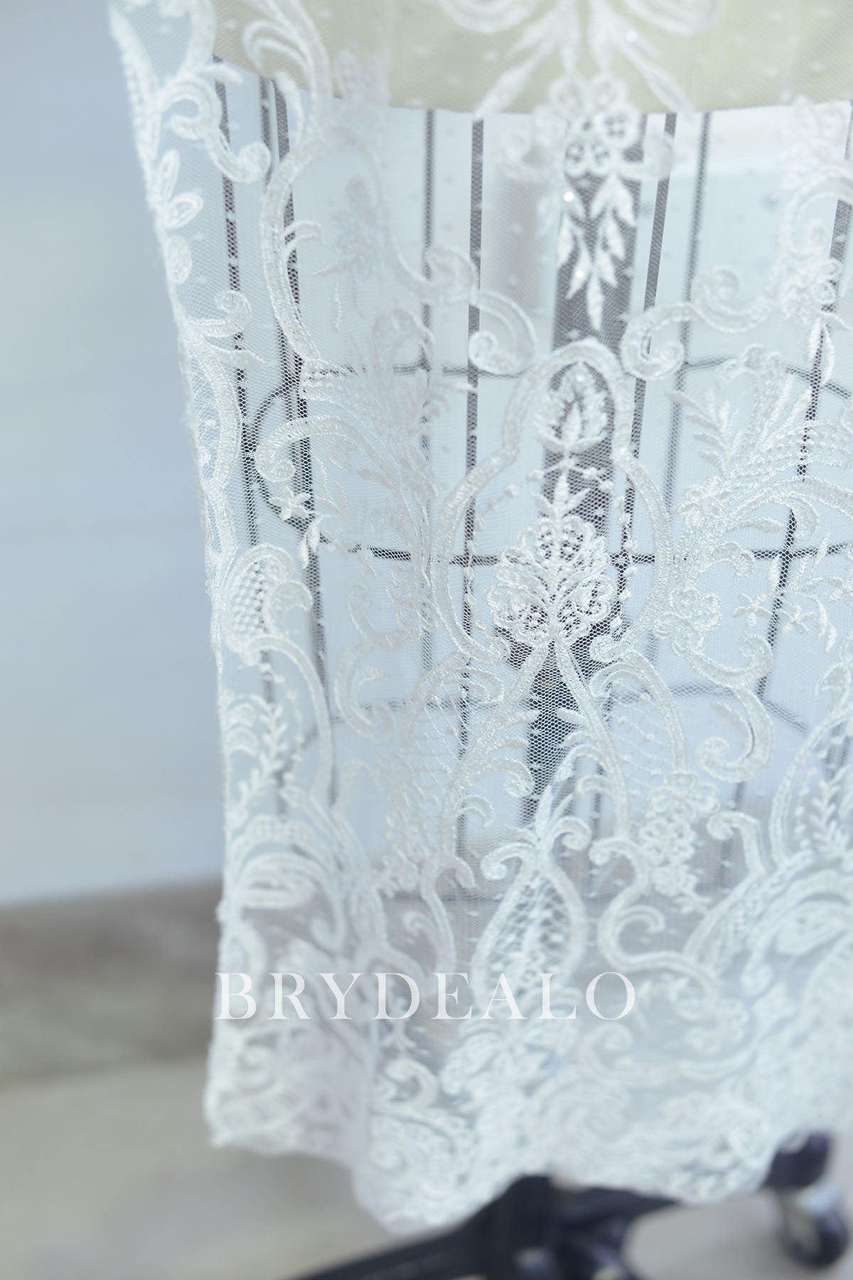 Glamorous Symmetrical Corded Lace