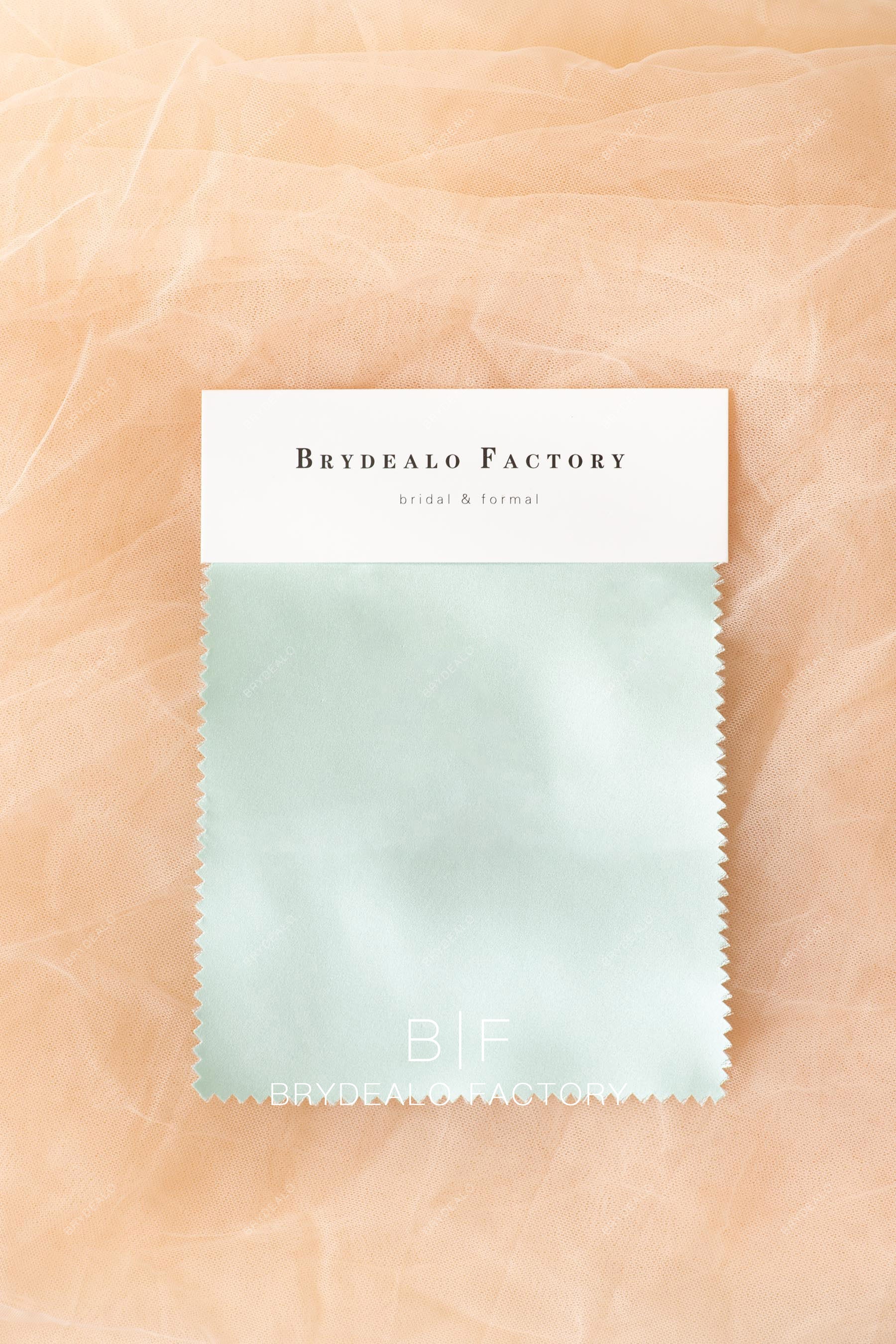 high-end thick satin fabric swatch