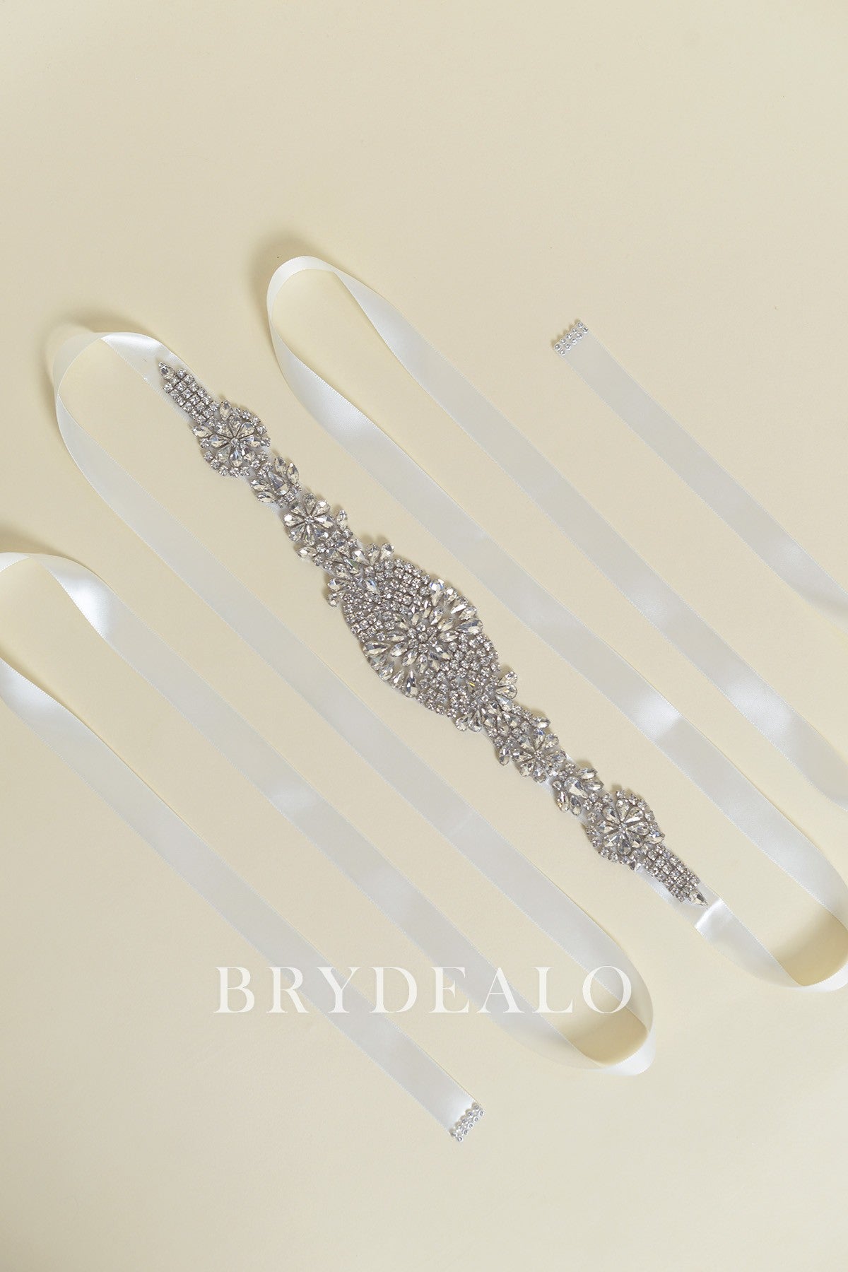 High-quality Rhinestones Wedding Sash_Brydedalo