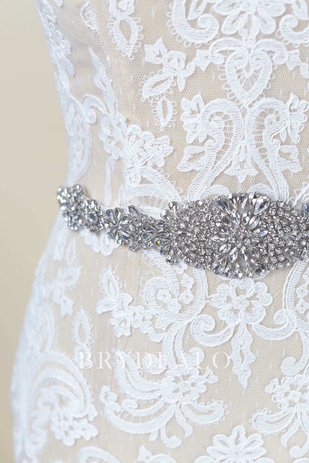 Wholesale High-quality Rhinestones Wedding Sash