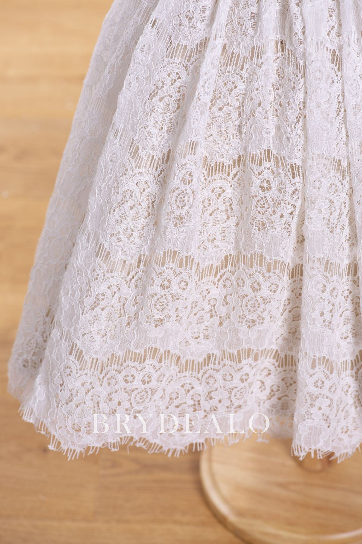 Ivory Lace Flower Girl Dress