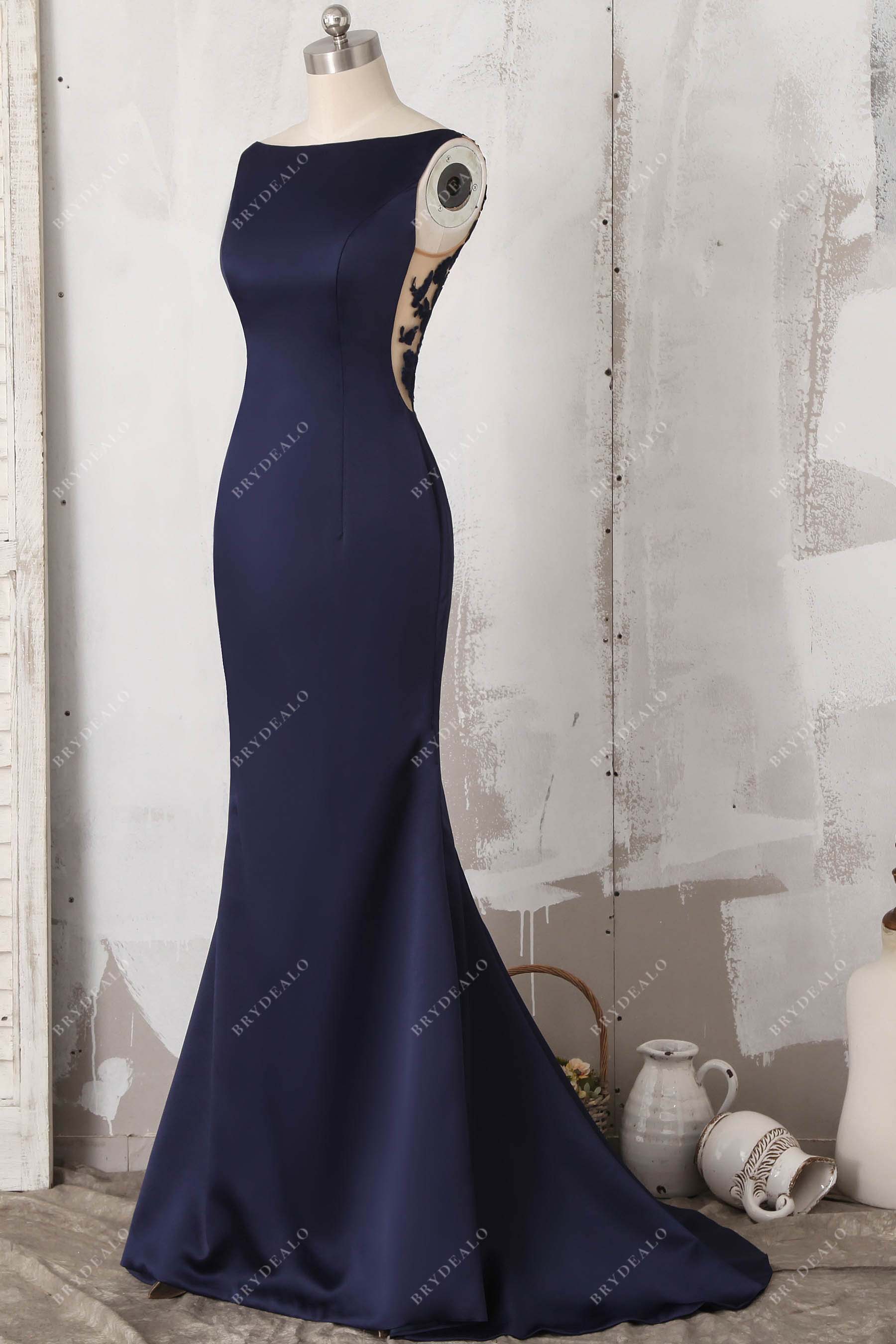 mermaid sleeveless dress