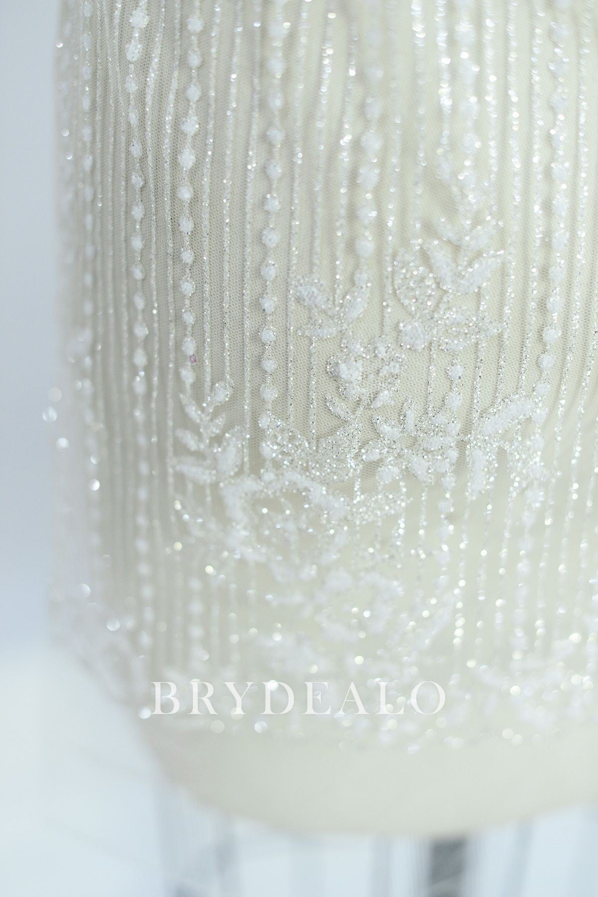 Line Lace Fabric for Wholesale