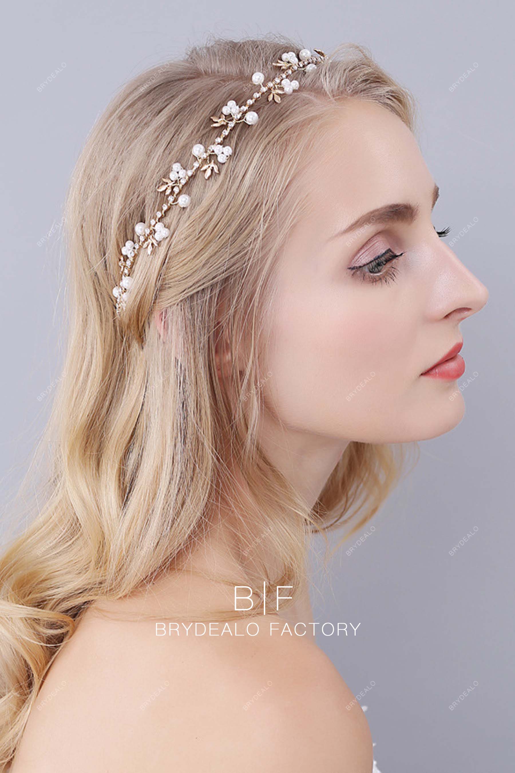 pearls chic headpiece online