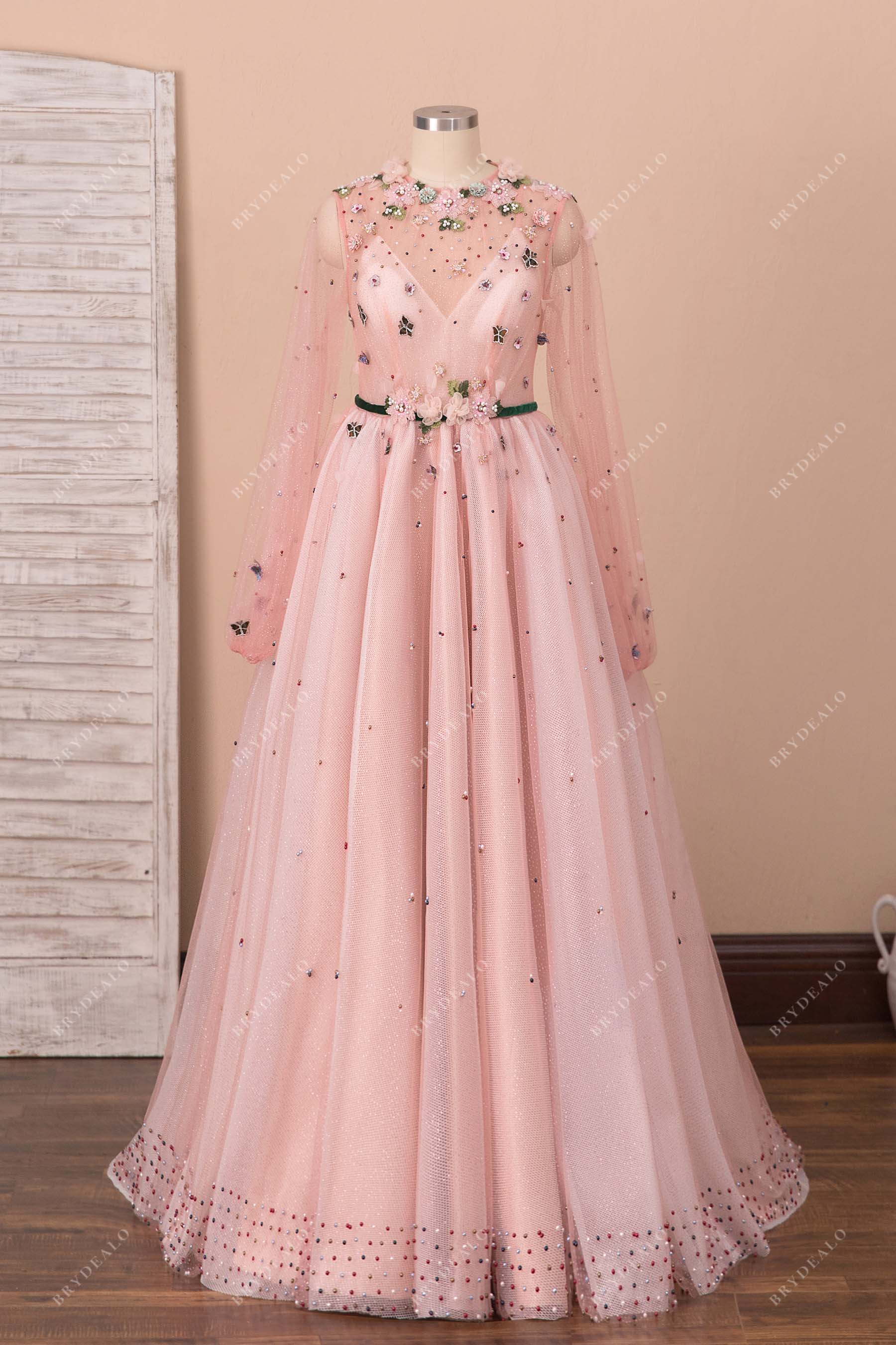 sachin and babi light blue dress ORIANA DROP WAIST MIDI DRESS main image 1
