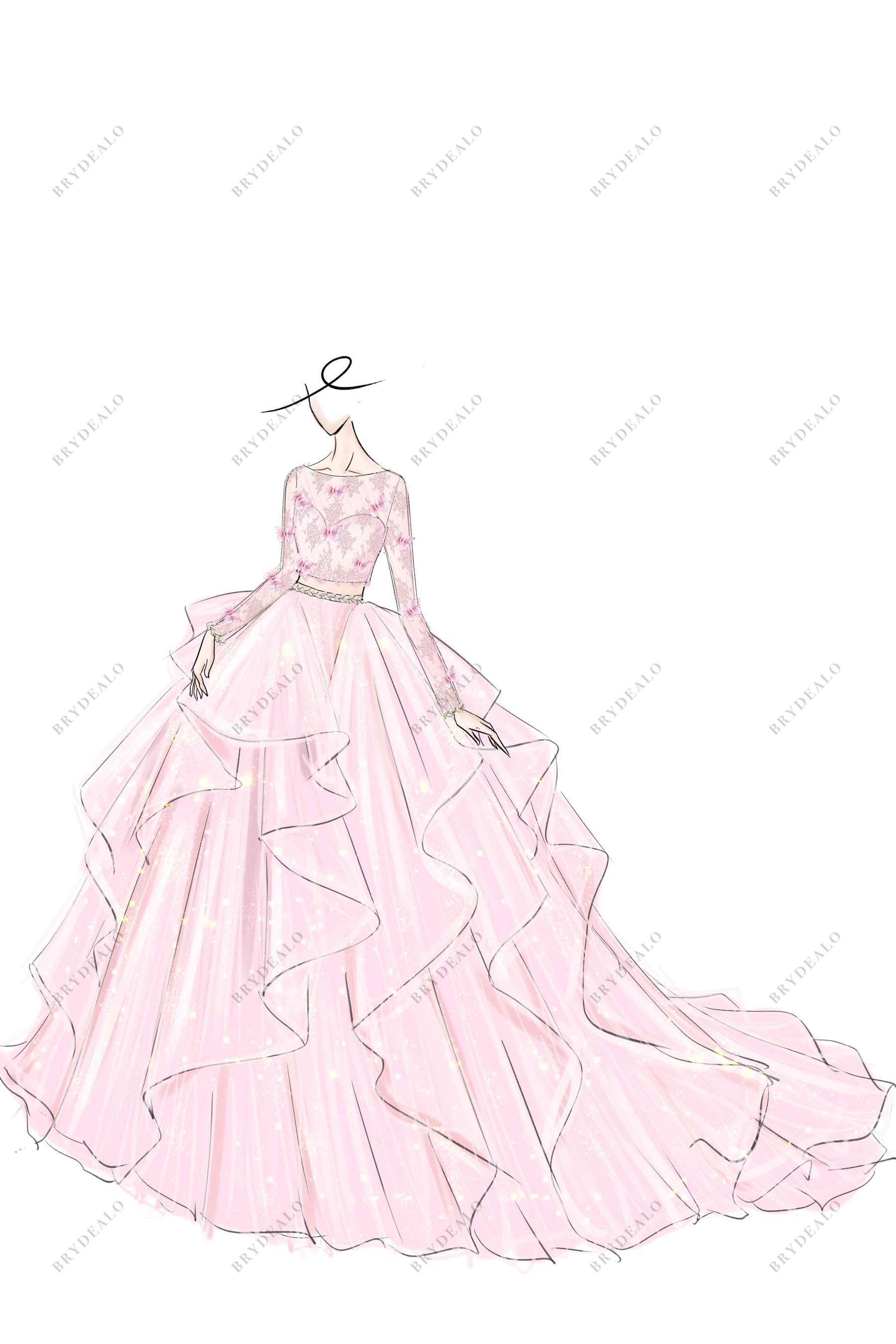 wedding dress sketches designs how to draw a wedding dress step by step | how to draw dresses like a fashion designer