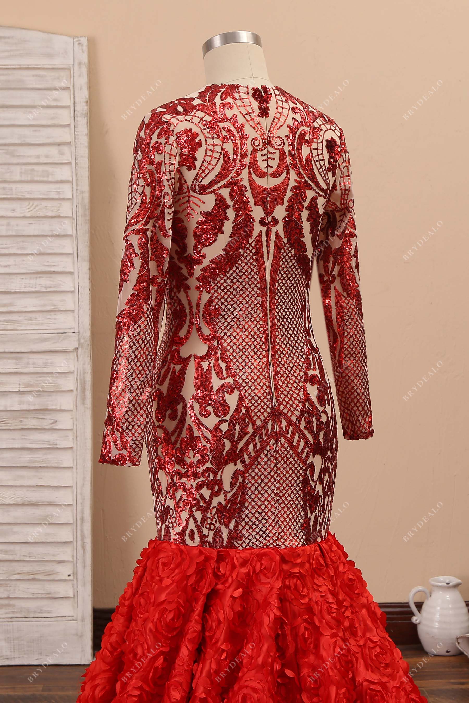 plus size prom gown