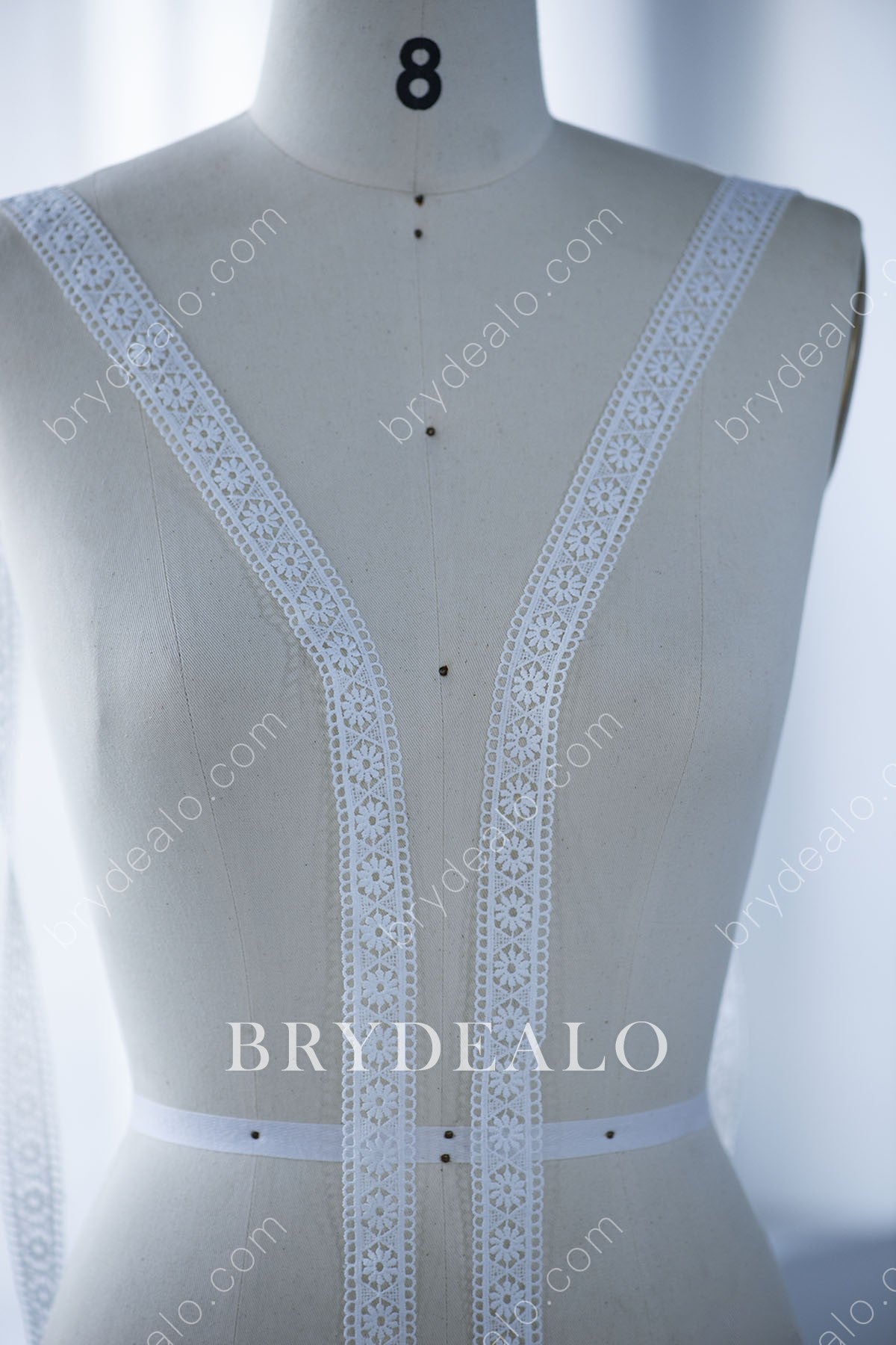Guipure Flower Bridal Crochet Lace Trim