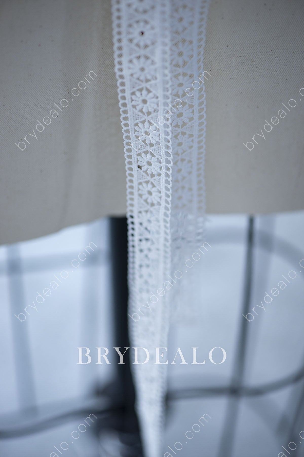wholesale Refined Guipure Flower Bridal Crochet Lace Trim