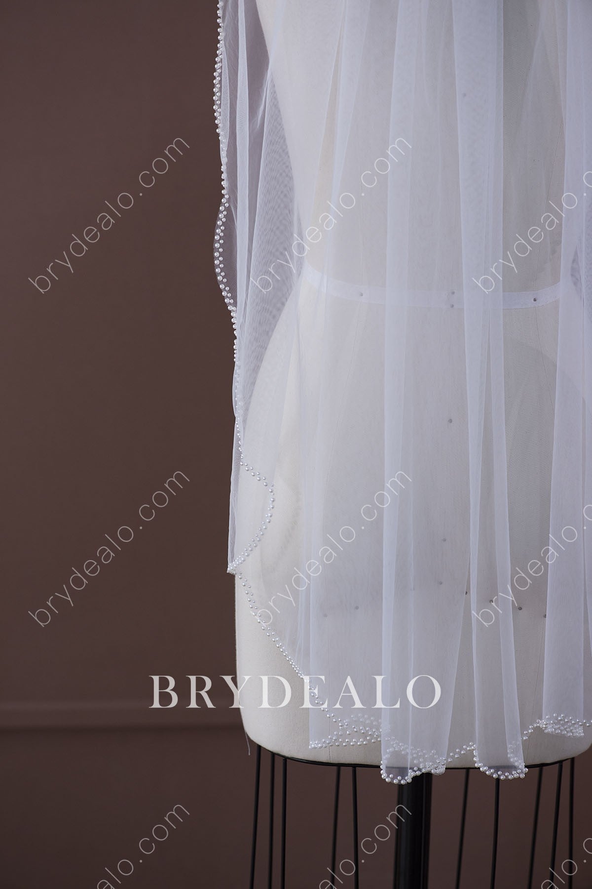 fingertip wedding veil