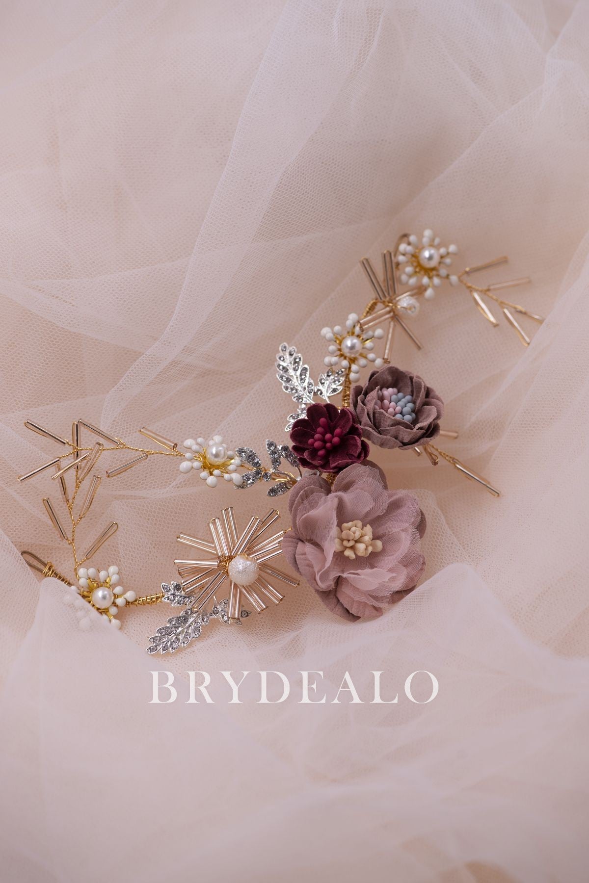 Handmade Retro Flower Bridal Headpiece