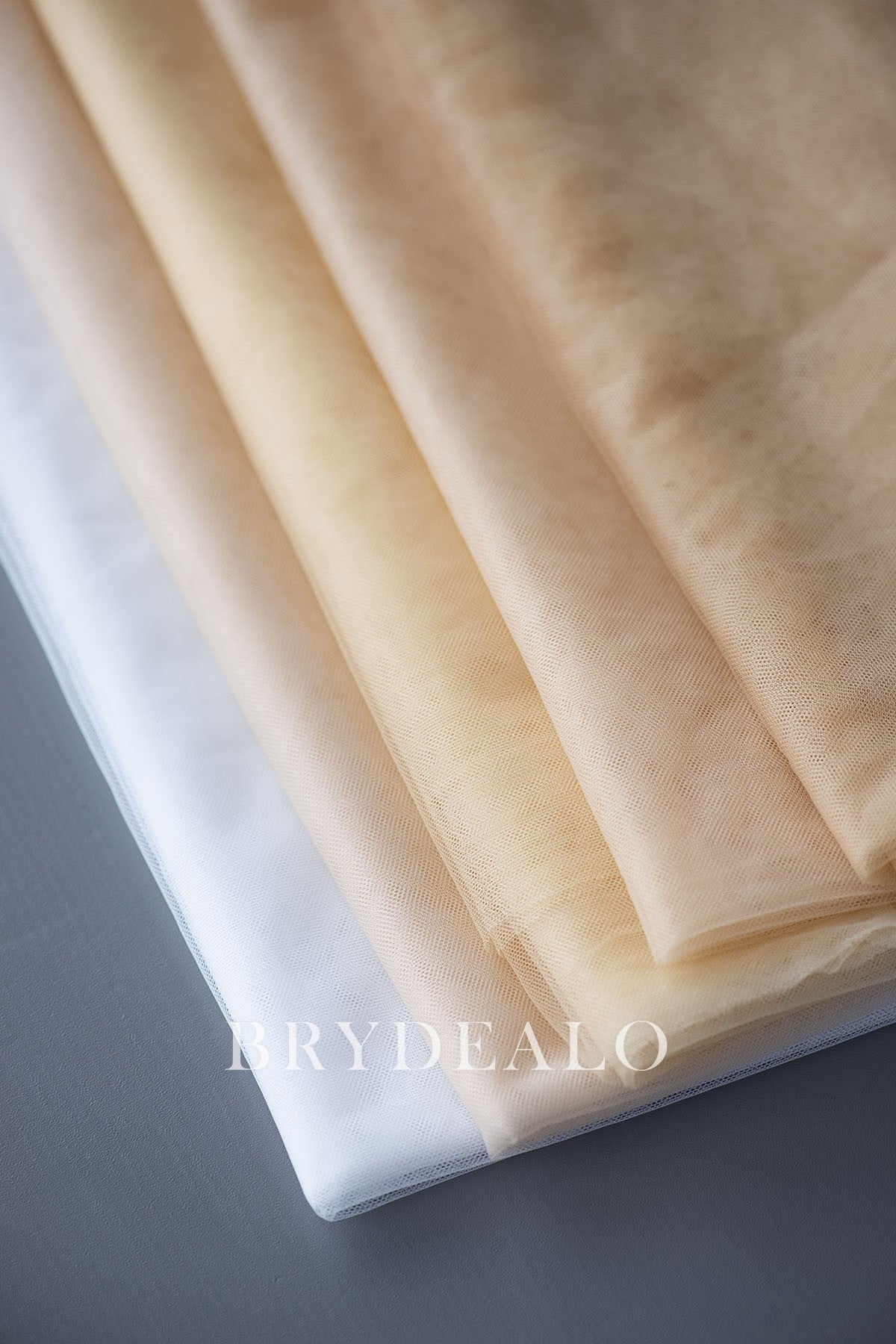 high-end sheer soft tulle fabric