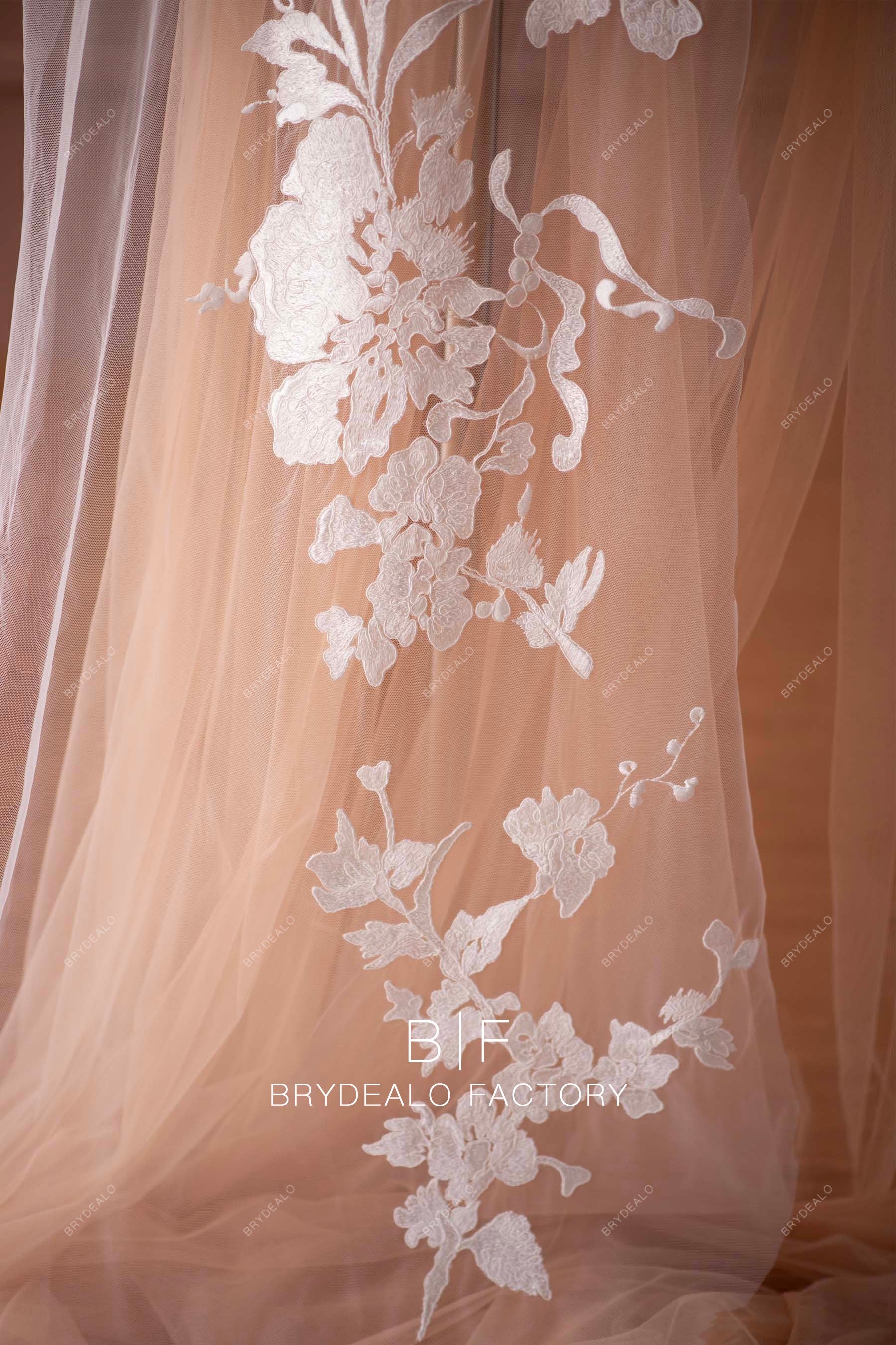 shimmery sequined cording lace
