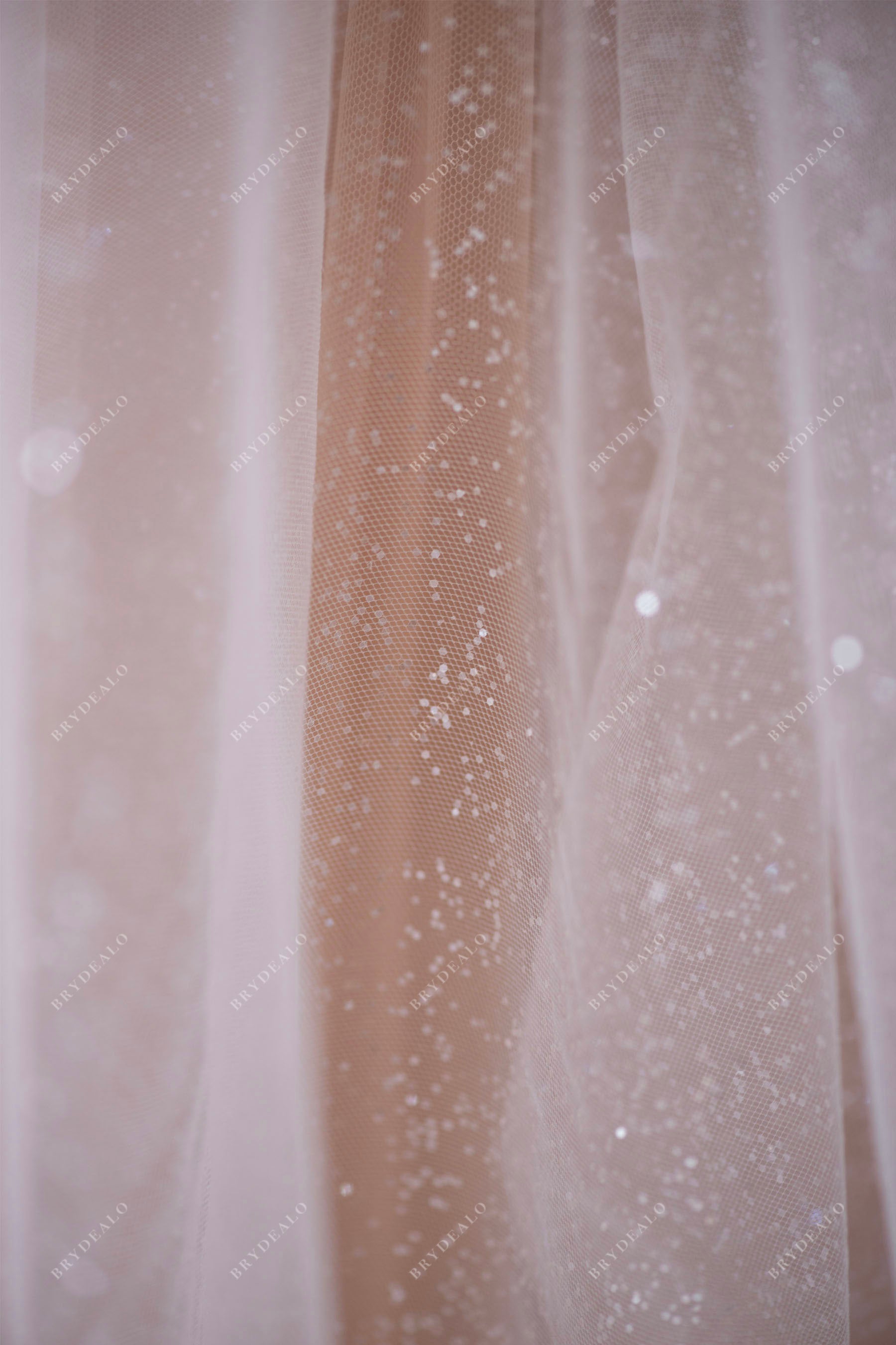 shimmery tulle fabric for wholesale