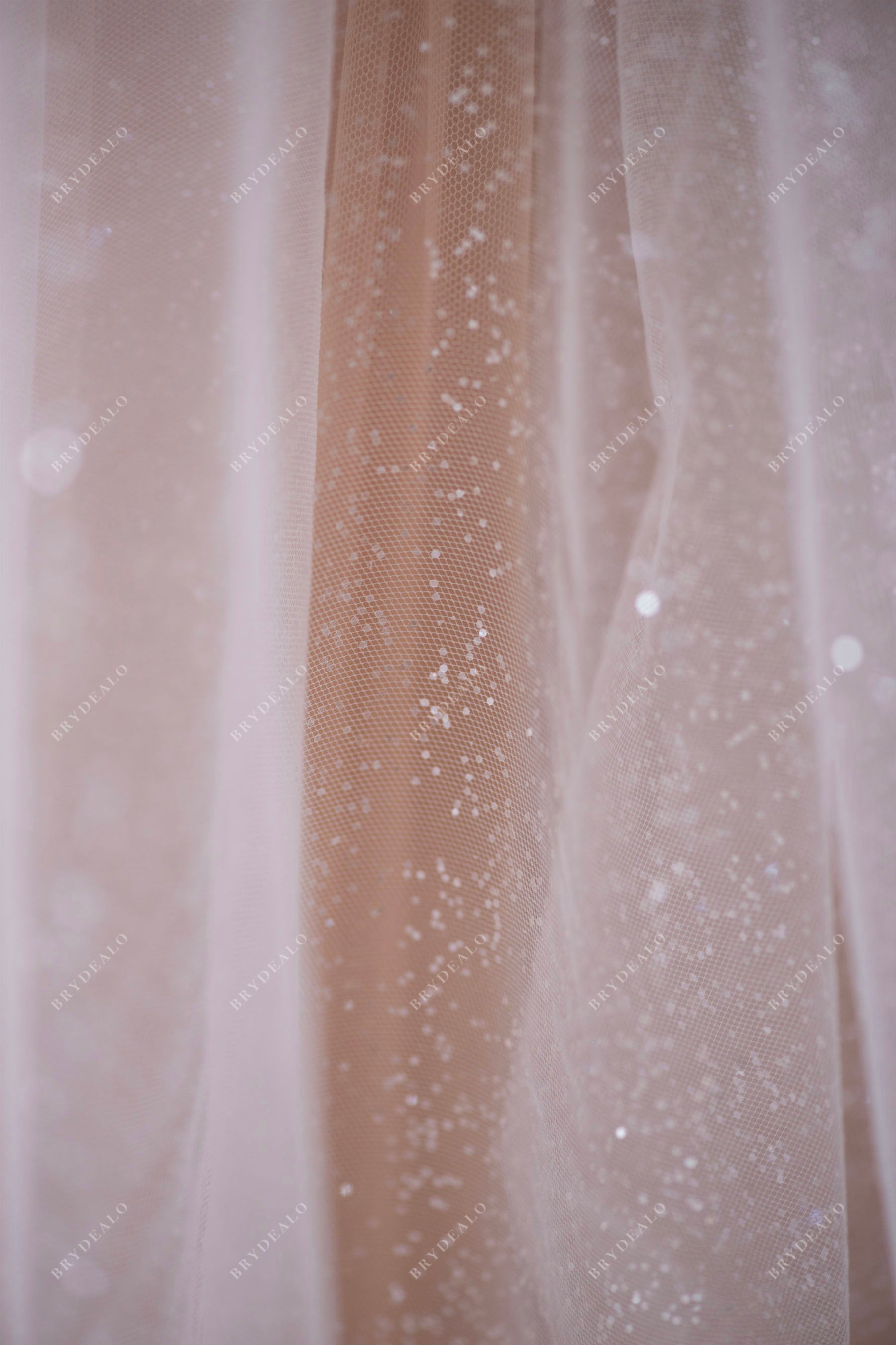 shimmery tulle fabric for wholesale