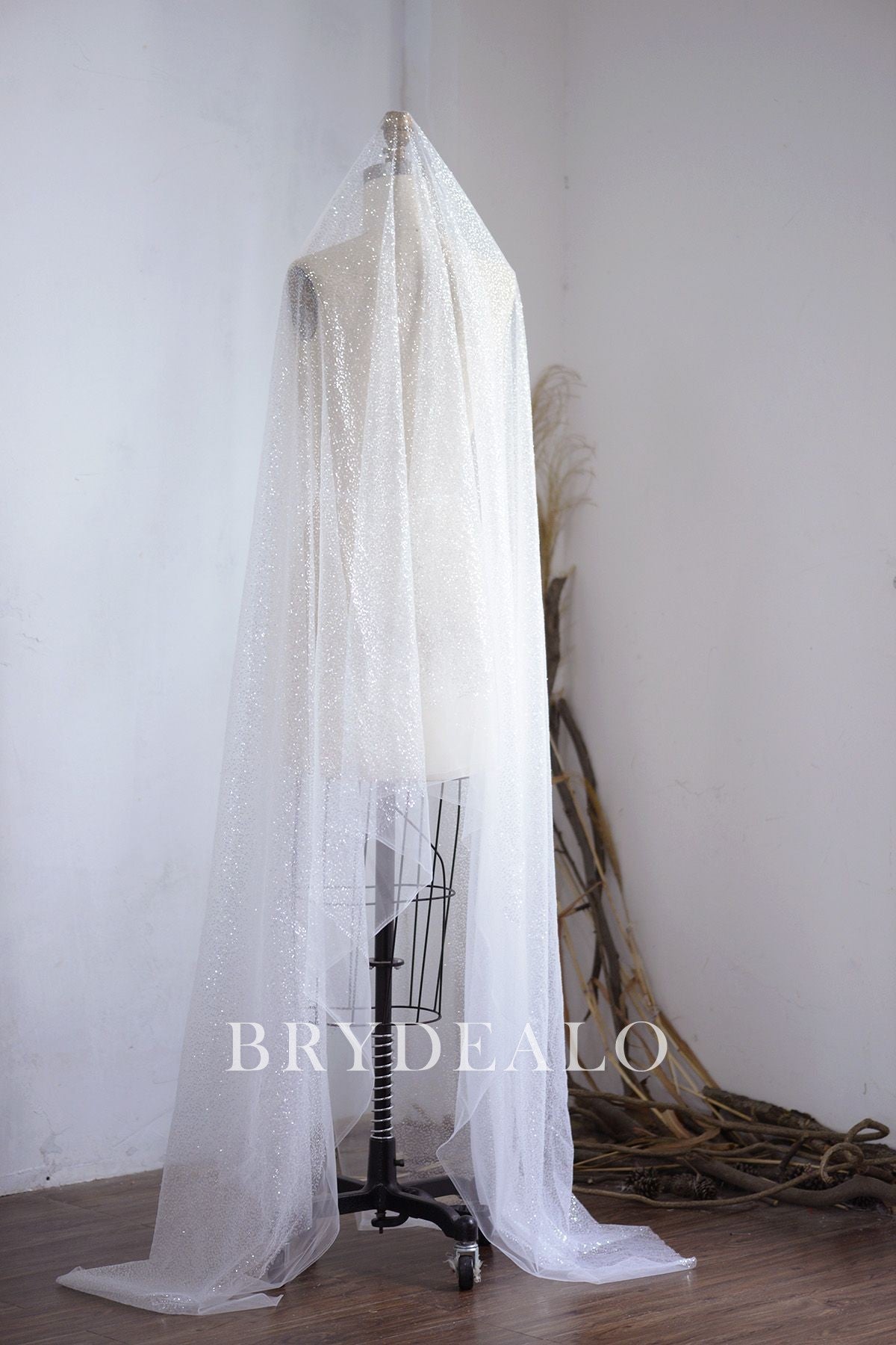 Shiny Bridal Sequin Apparel Fabric