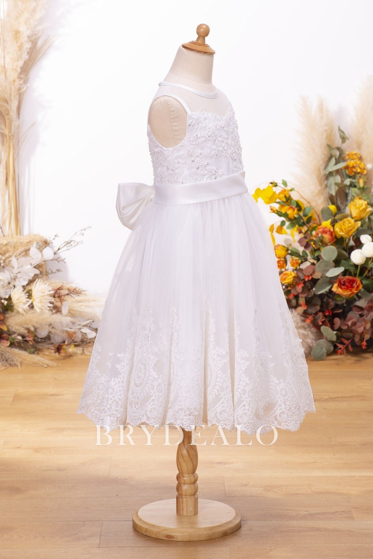 Bows Flower Girl Dress