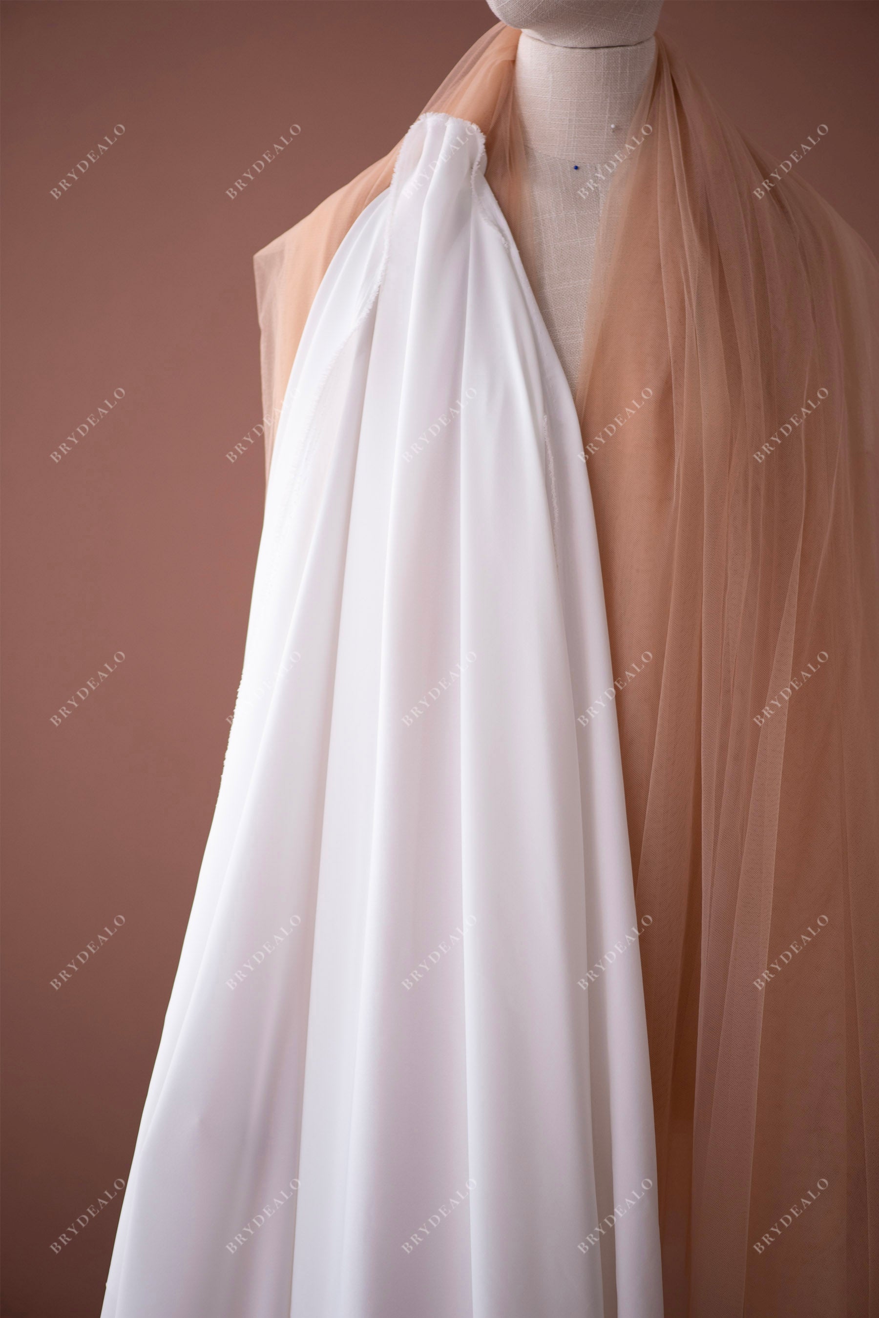 slight stretch soft lining fabric for wedding dress