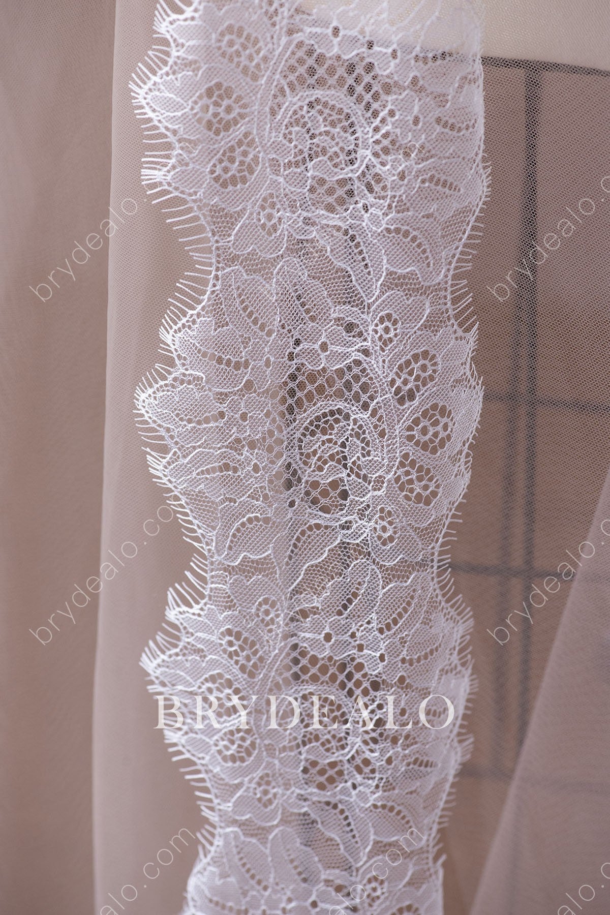 Wholesale Soft Botanic Eyelash Lace Trim