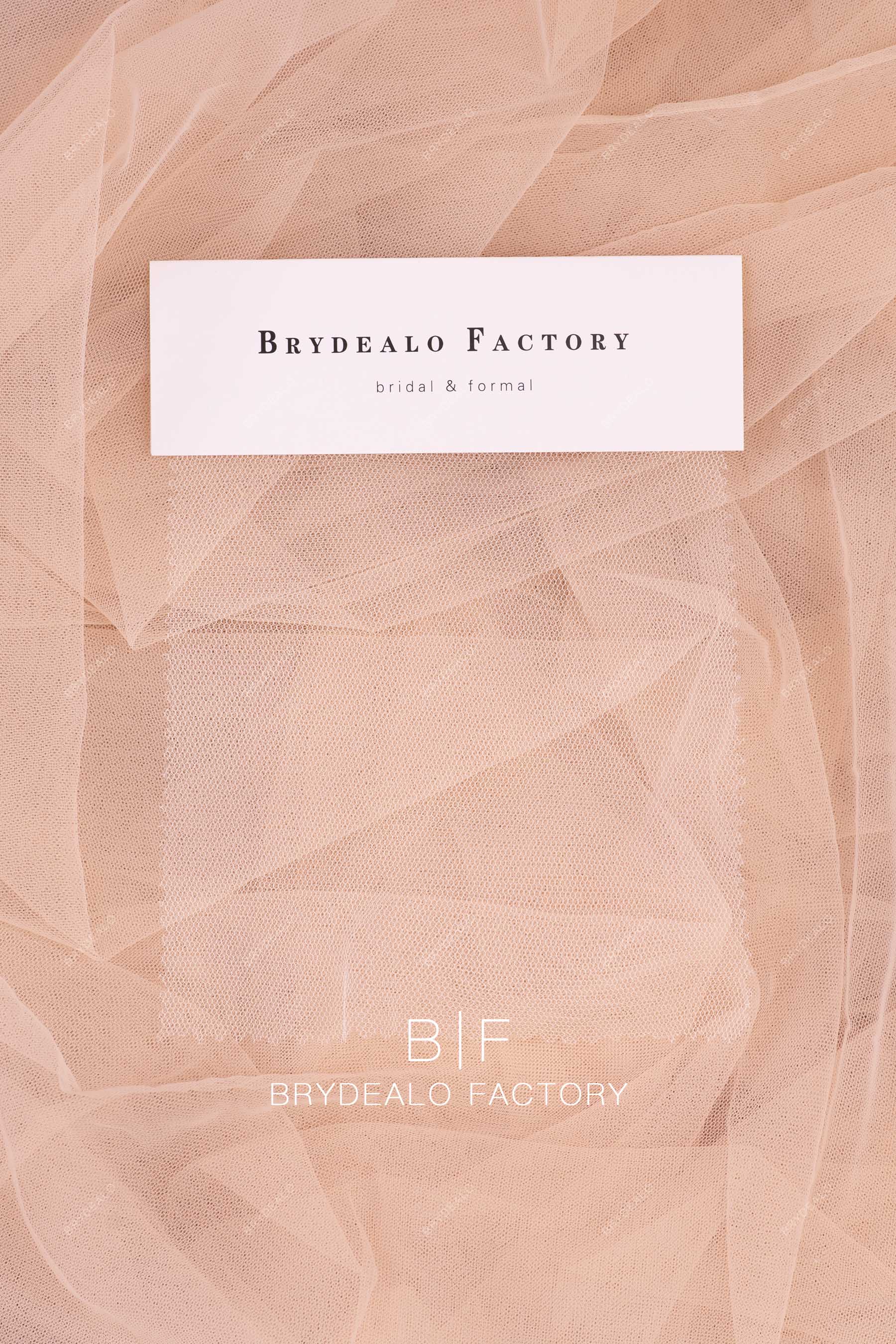 soft draping net fabric swatch