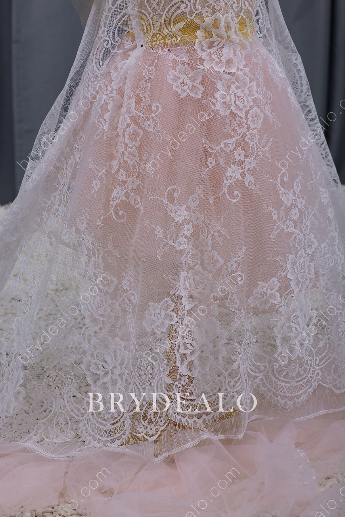 Soft Flower Bridal Lace Trim