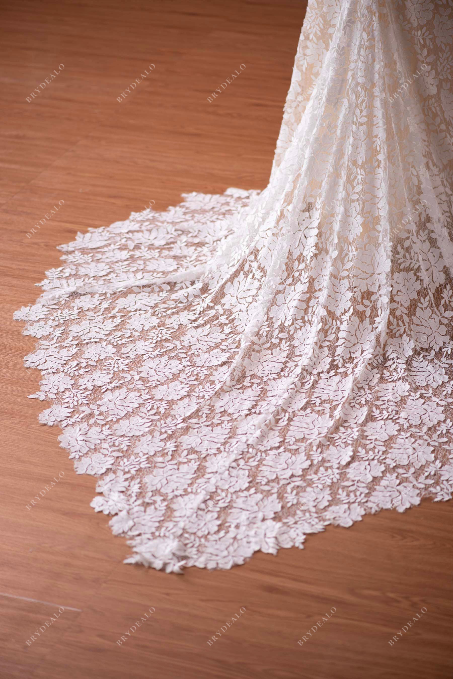 sweetheart lace train