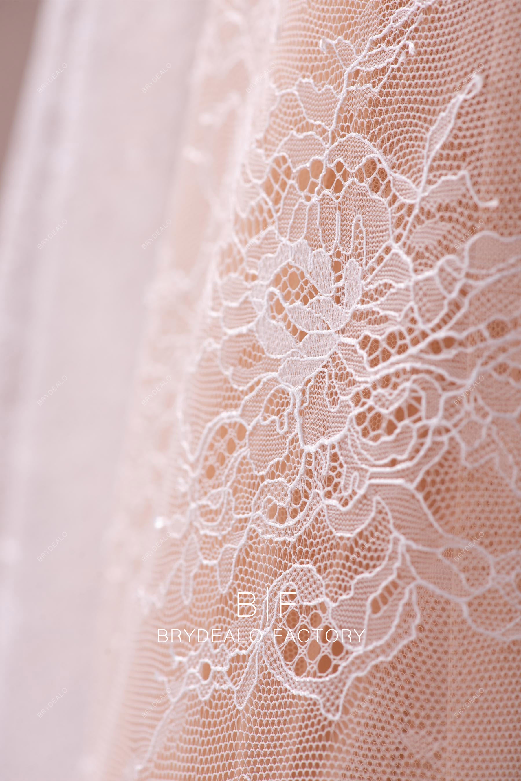 tiny cording lace fabric