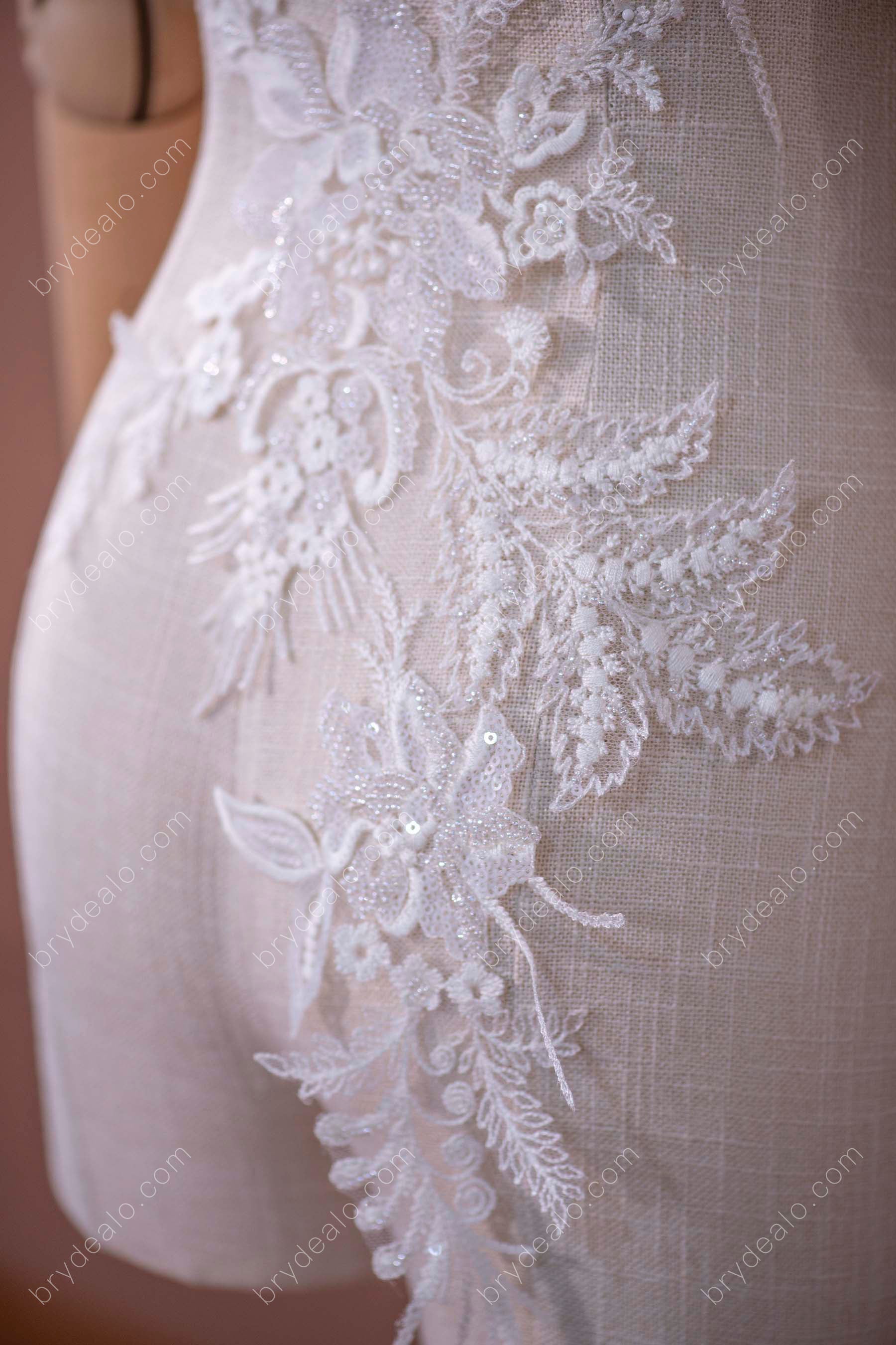 Wholesale Trendy Beaded Lace Applique
