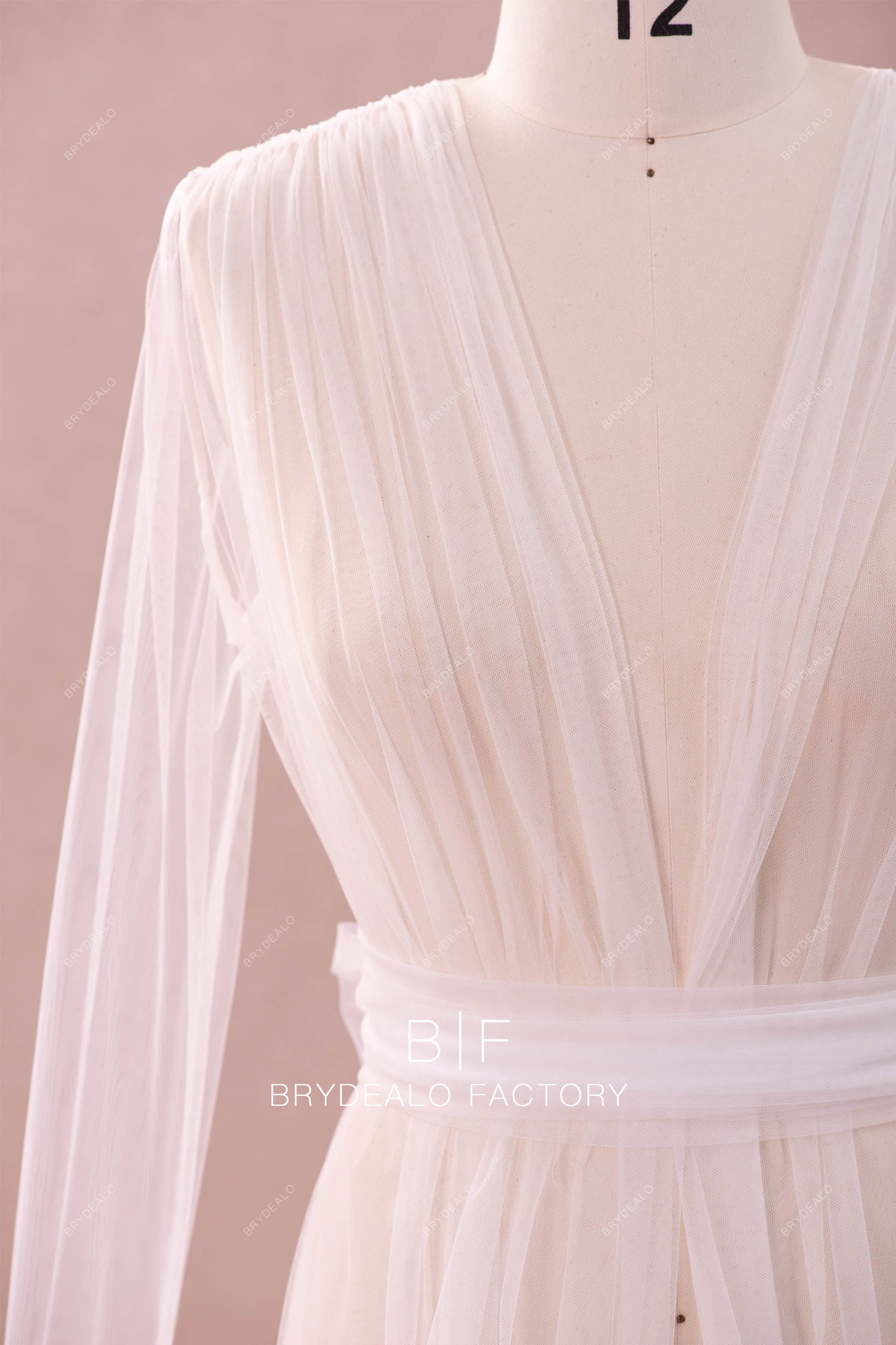 ultra soft bridal robe