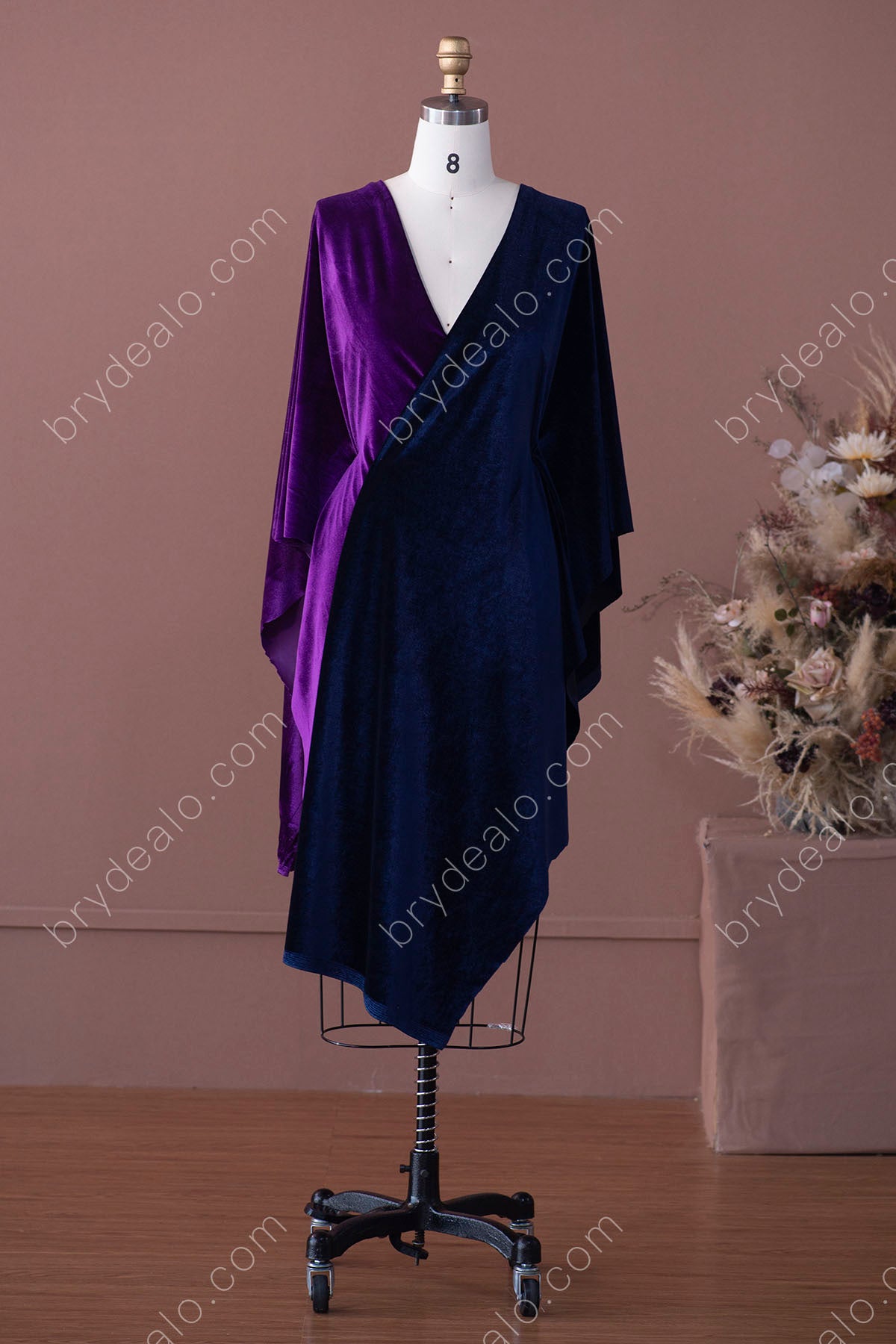 velvet fabric for custom formal dresses