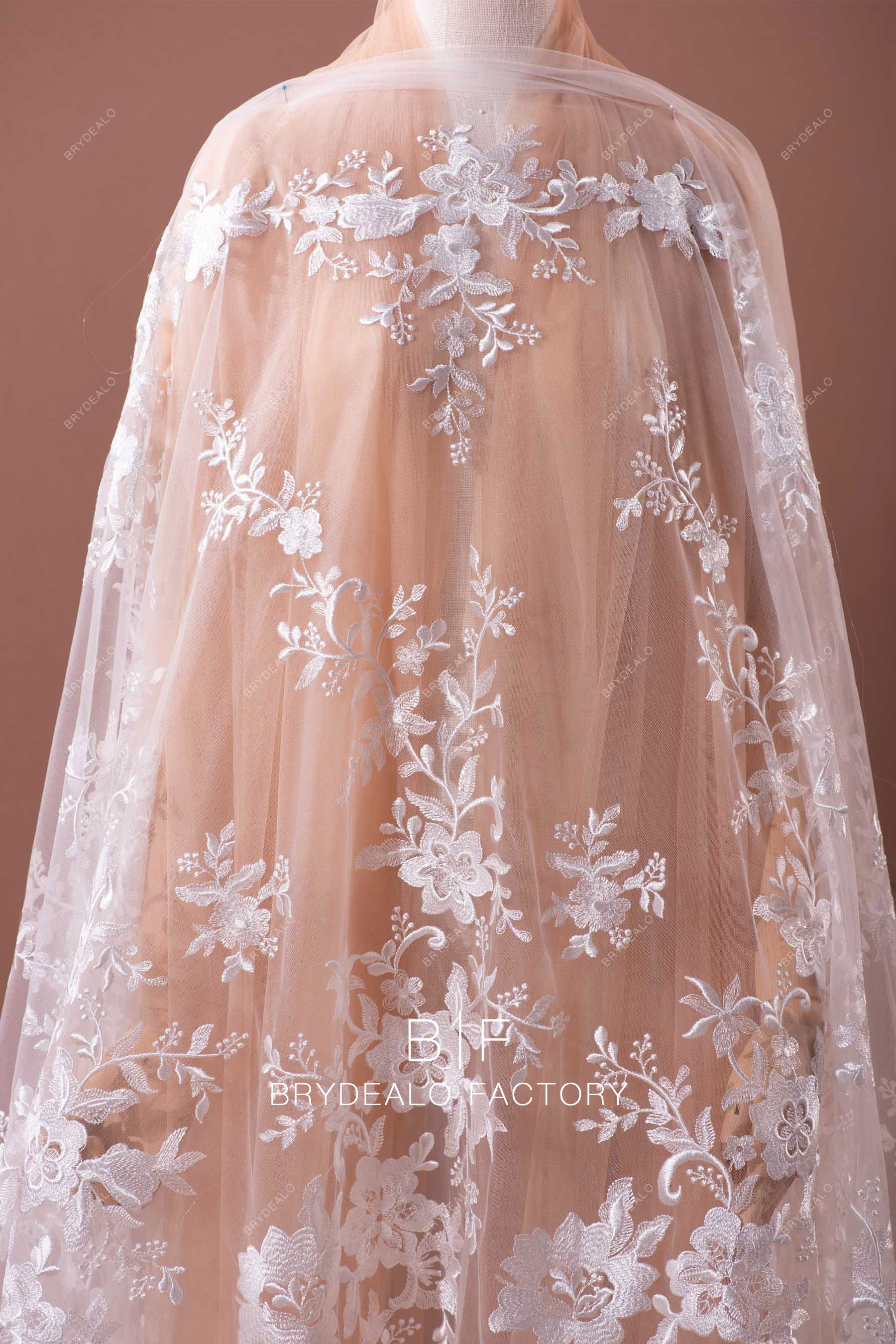 wholesale flower lace embroidery